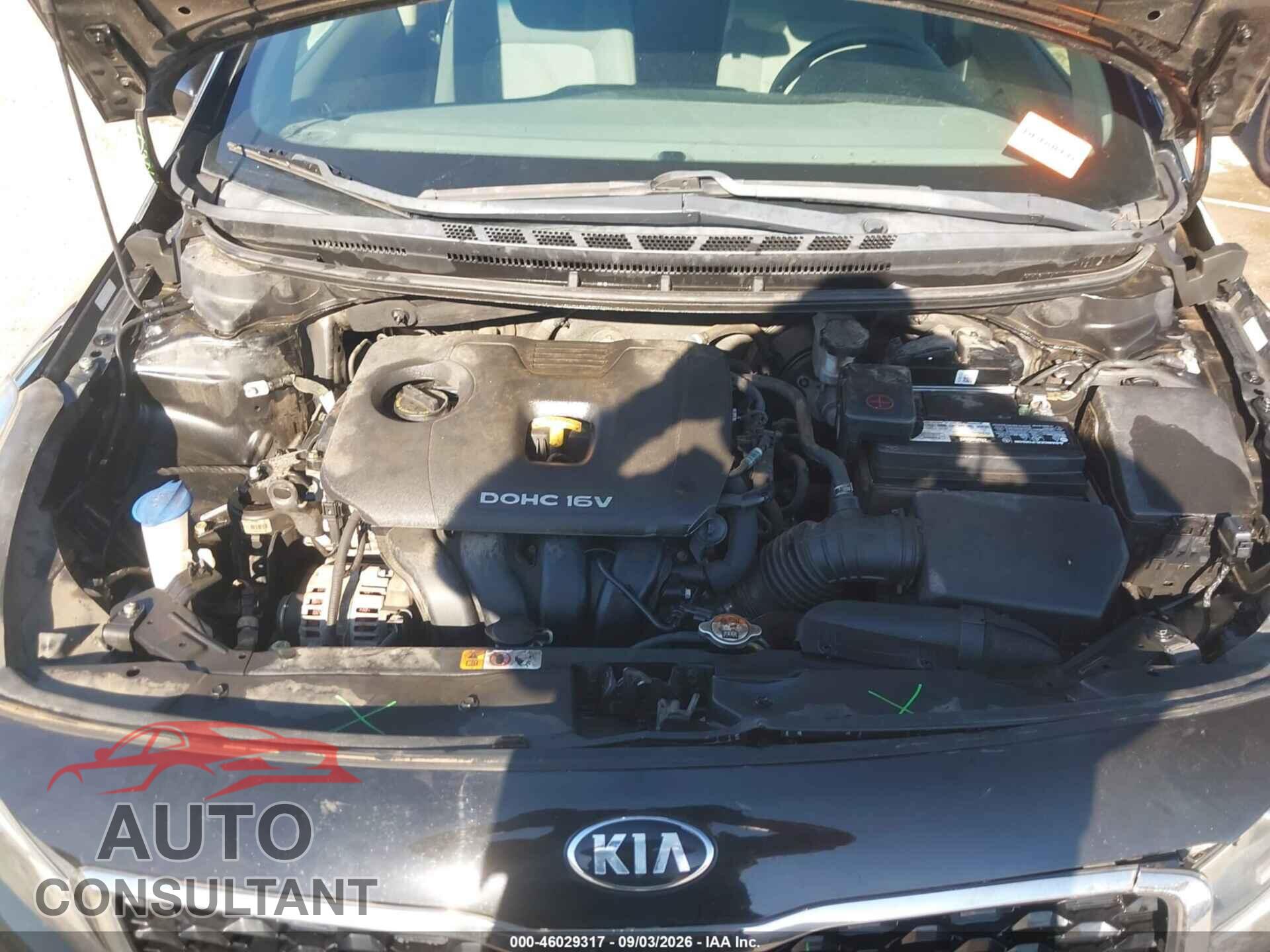 KIA FORTE 2017 - 3KPFK4A78HE092842