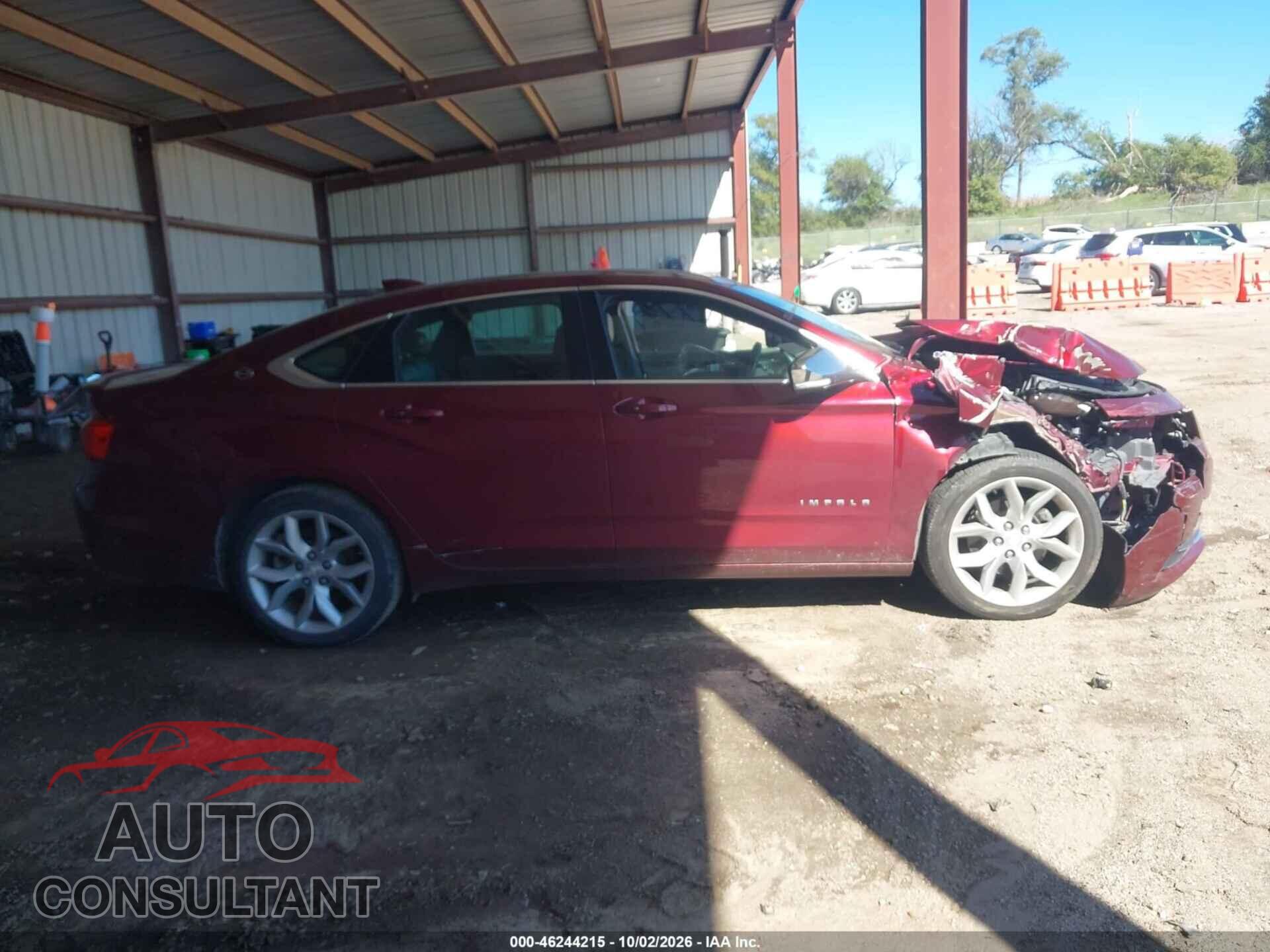 CHEVROLET IMPALA 2017 - 2G1105S39H9197057