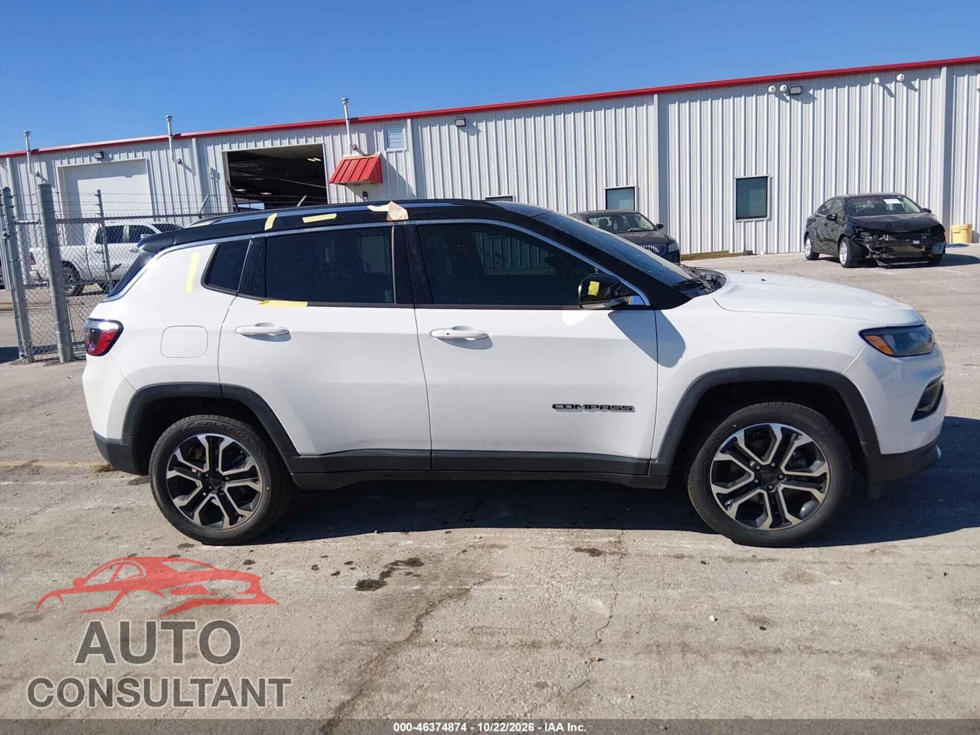JEEP COMPASS 2022 - 3C4NJDCB6NT183874