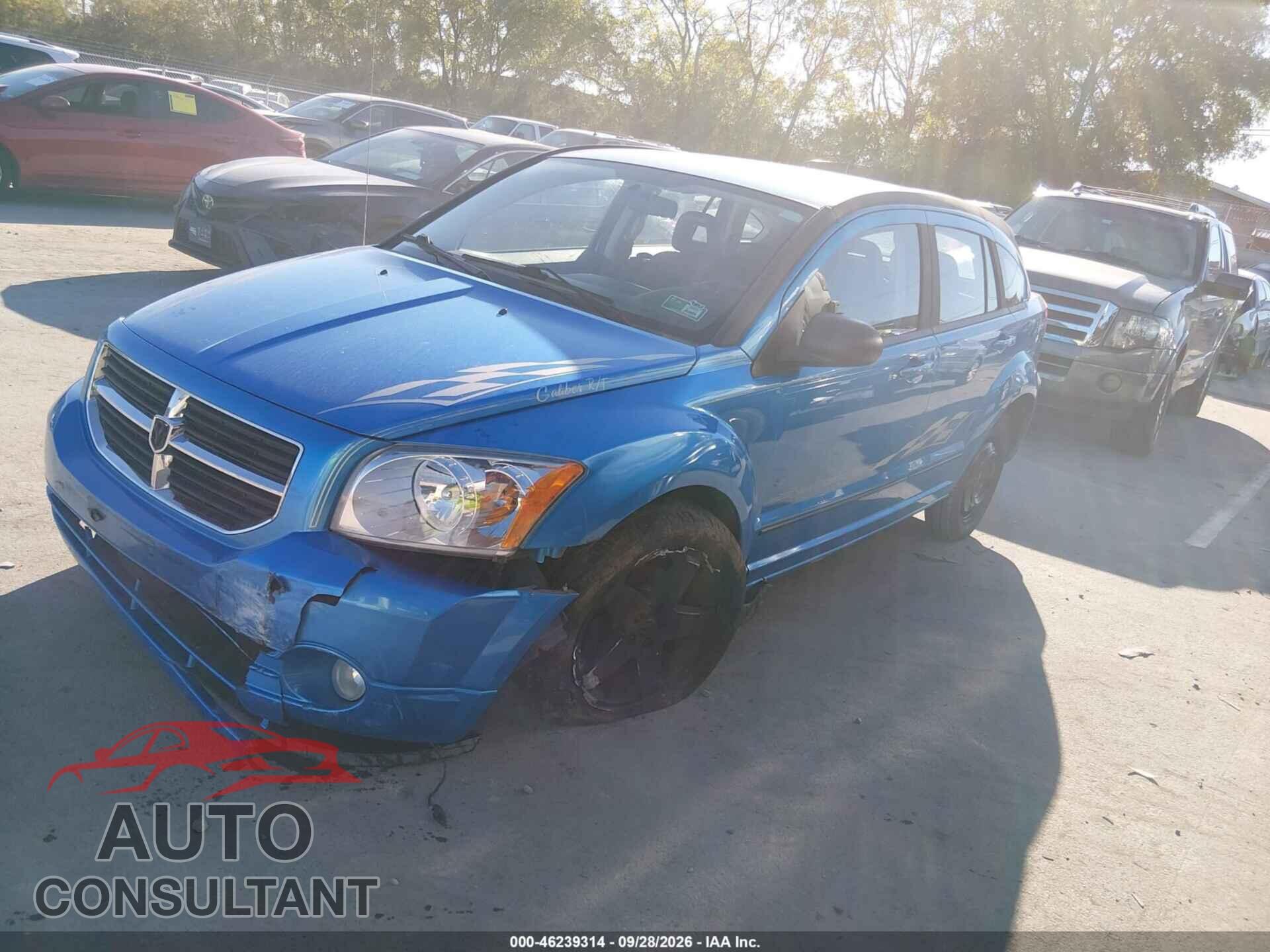 DODGE CALIBER 2009 - 1B3HB78B39D101701