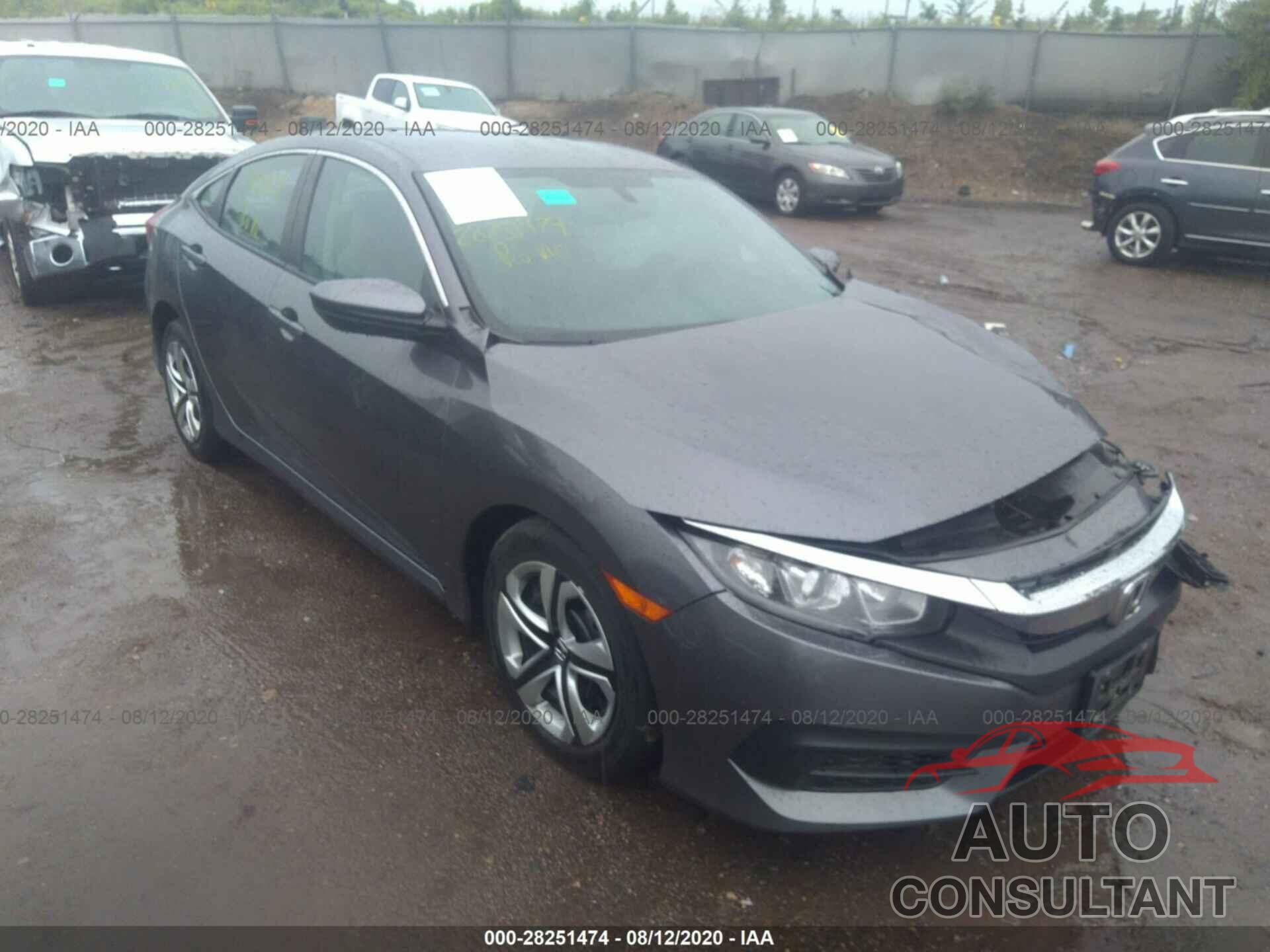 HONDA CIVIC SEDAN 2016 - 19XFC2F59GE017588