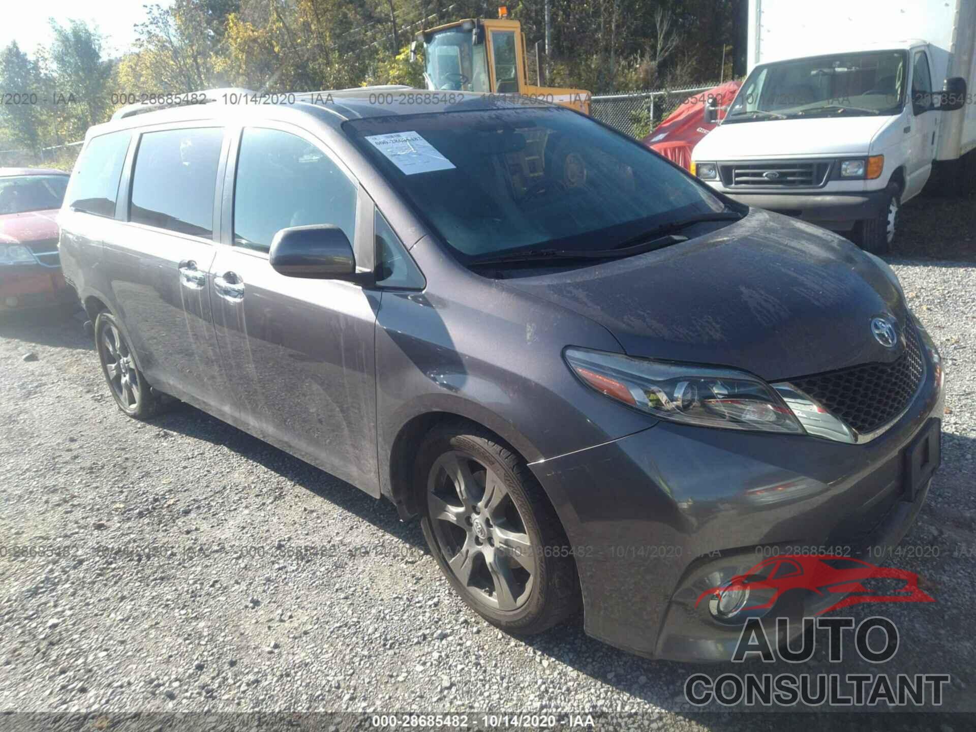 TOYOTA SIENNA 2017 - 5TDXZ3DC6HS776703