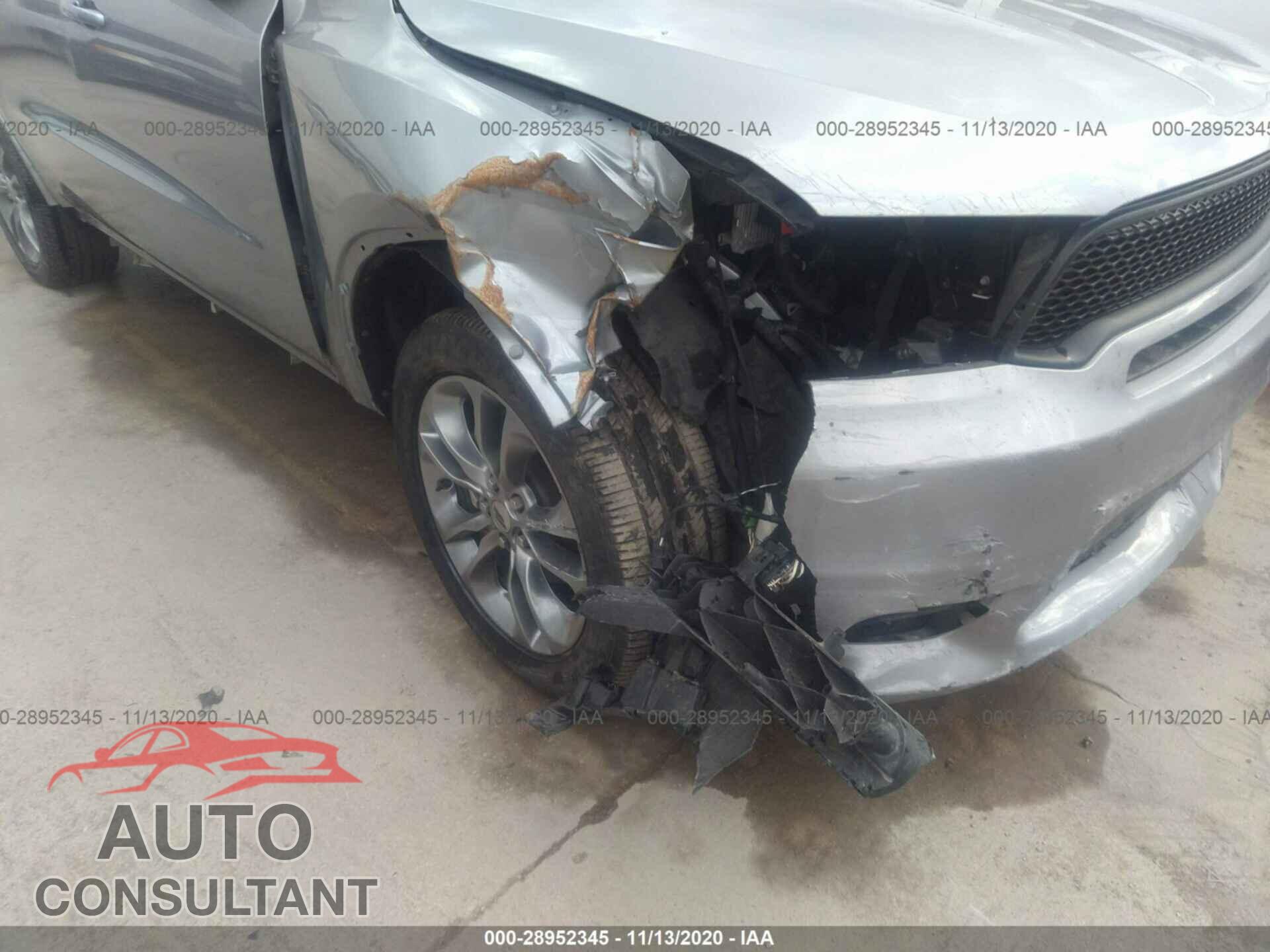 DODGE DURANGO 2019 - 1C4RDJDG9KC744352