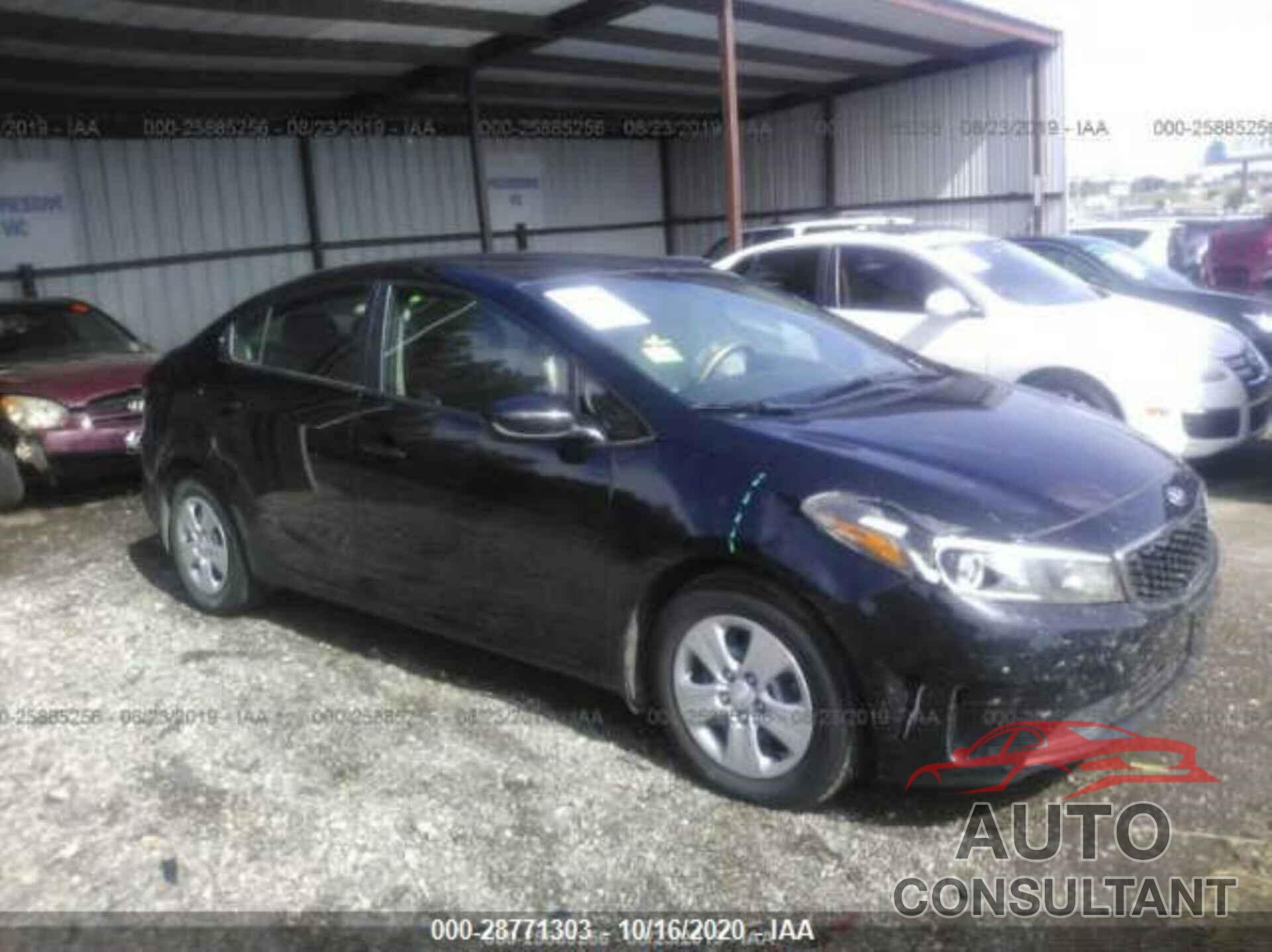 KIA FORTE 2017 - 3KPFK4A73HE102368