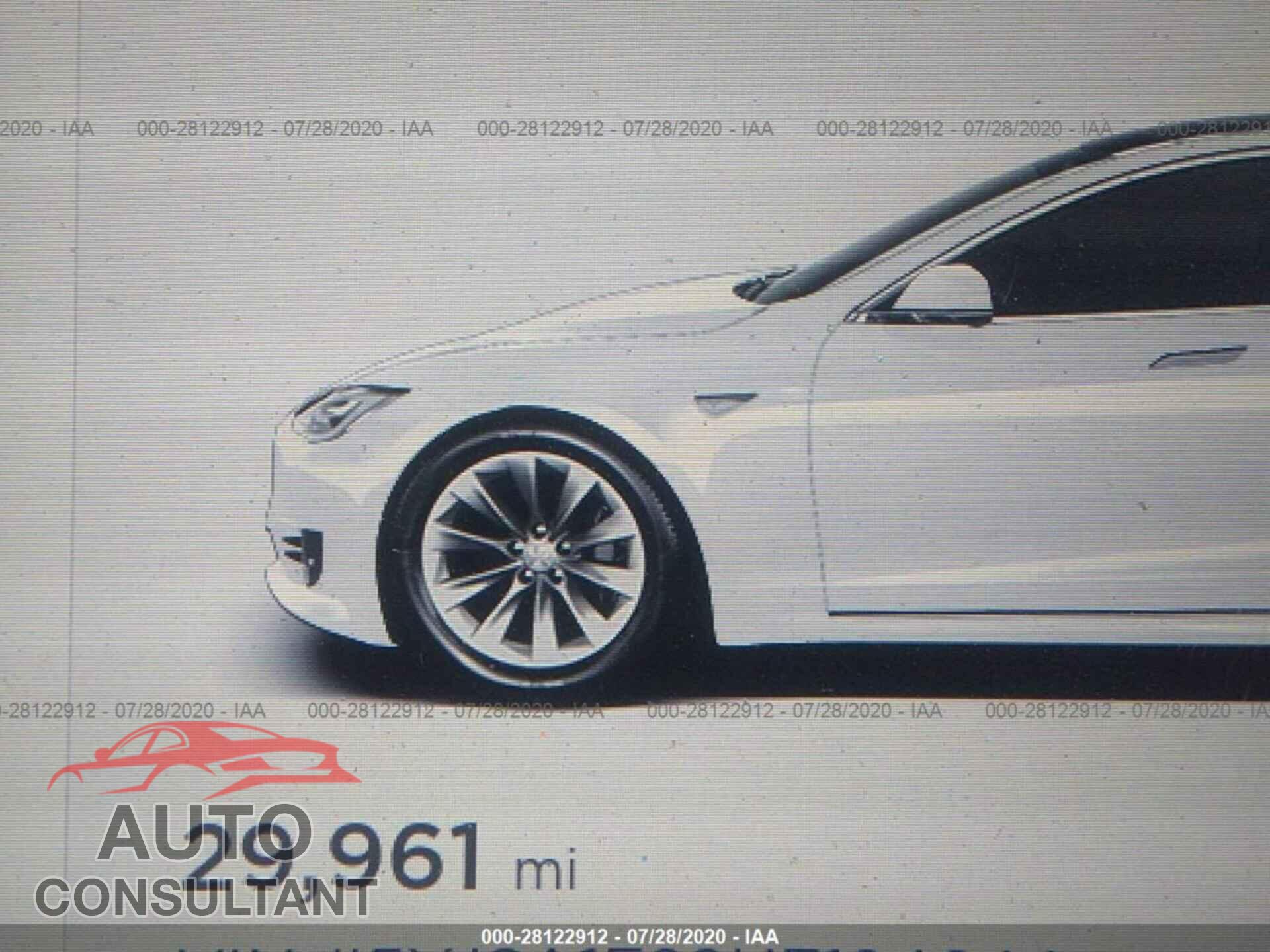 TESLA MODEL S 2017 - 5YJSA1E29HF194644