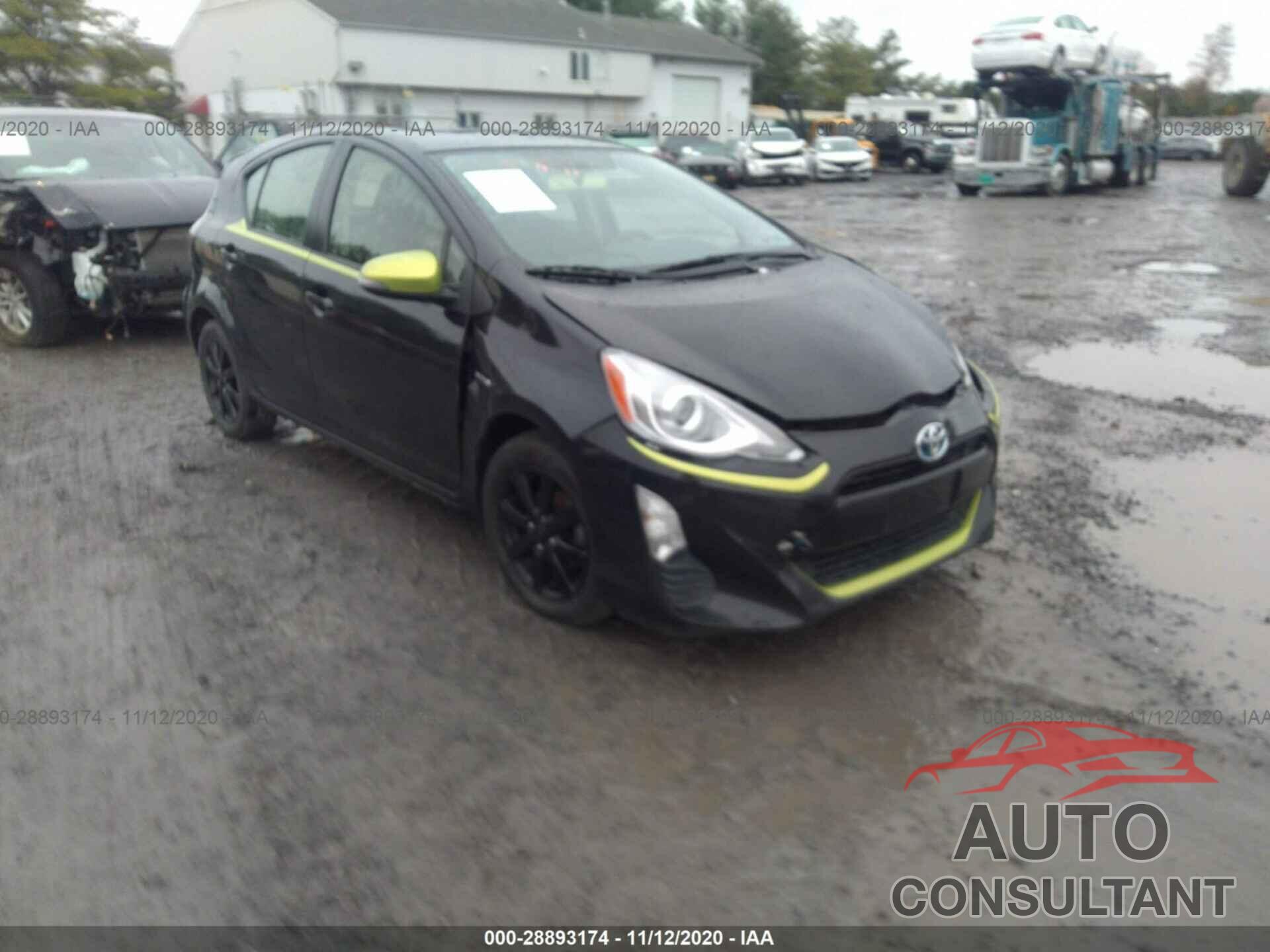 TOYOTA PRIUS C 2016 - JTDKDTB37G1116175