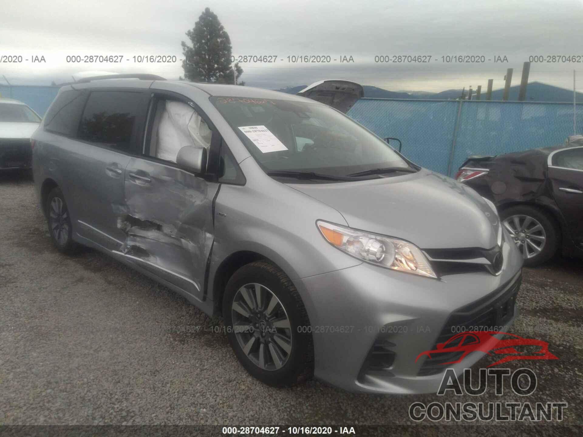 TOYOTA SIENNA 2020 - 5TDJZ3DC2LS249451