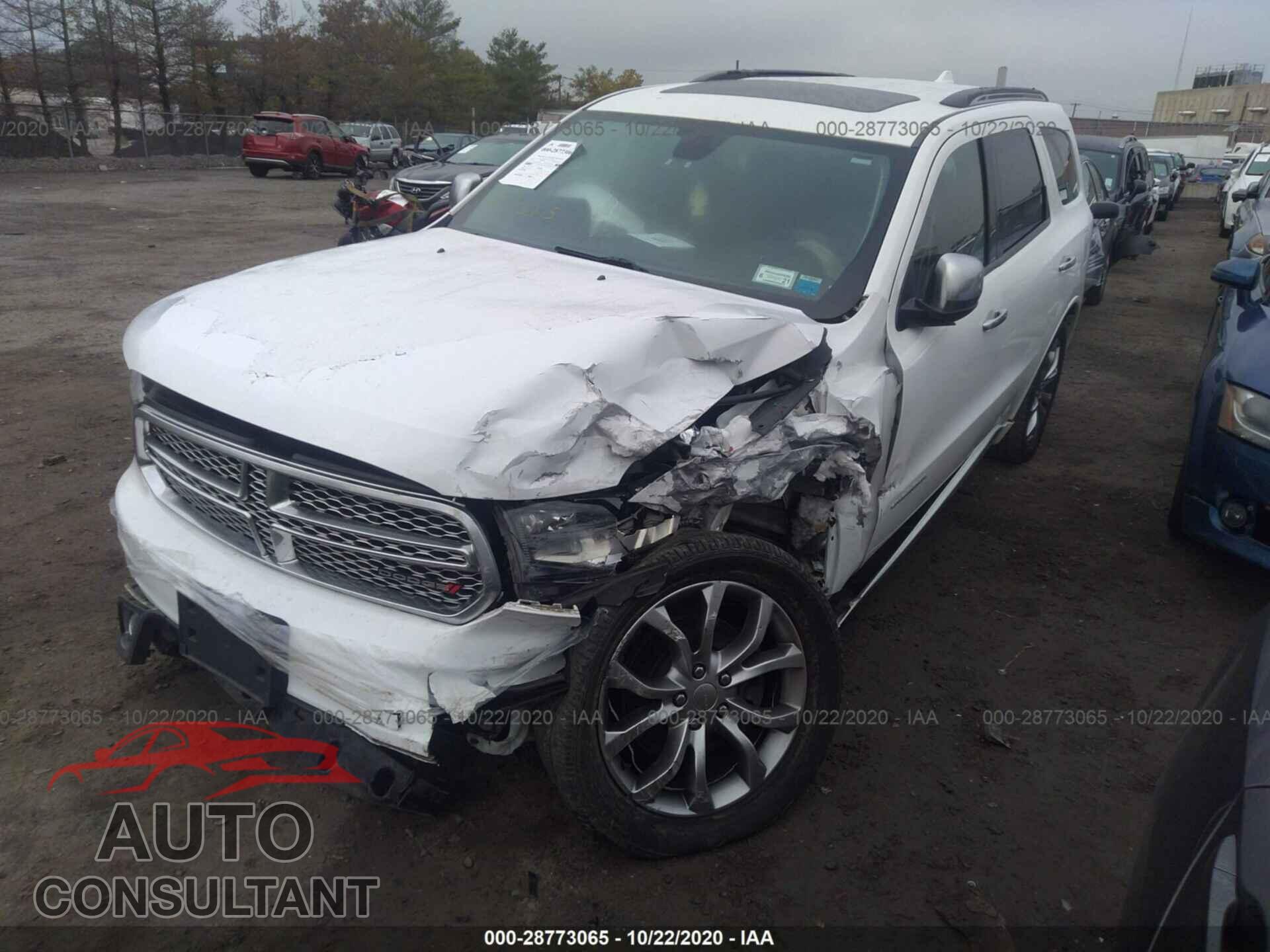 DODGE DURANGO 2016 - 1C4SDJET8GC442426