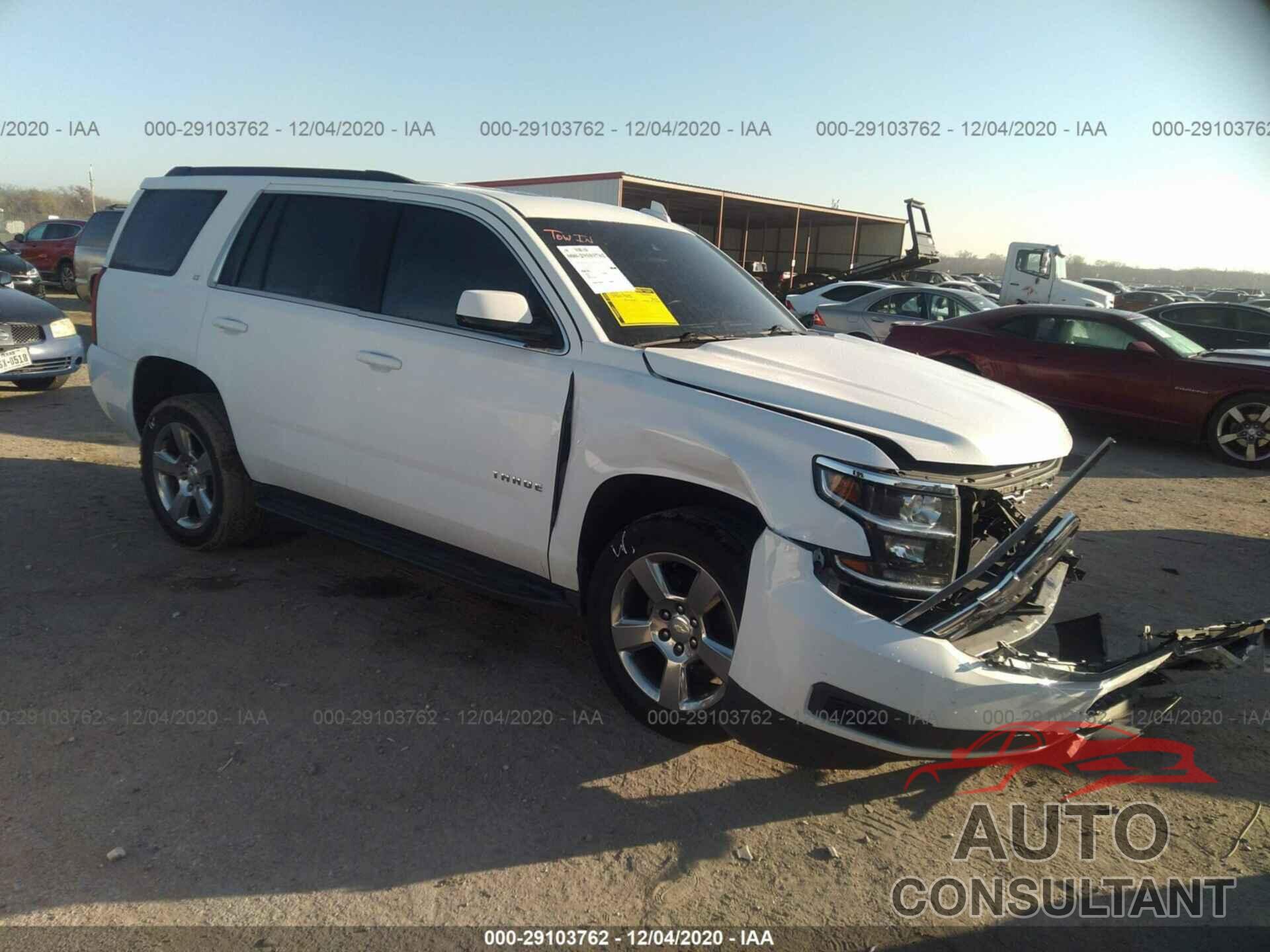 CHEVROLET TAHOE 2016 - 1GNSKBKC2GR307561