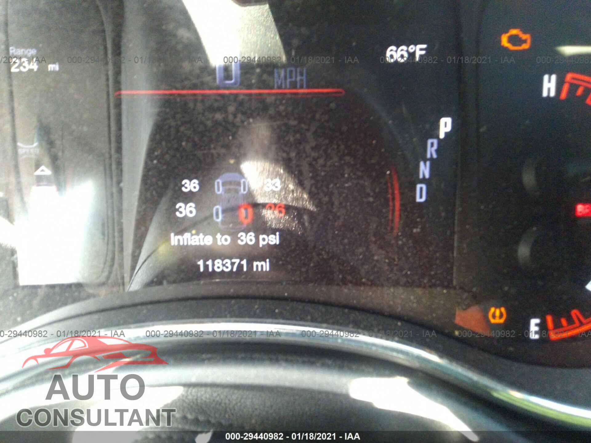DODGE DURANGO 2018 - 1C4RDHAG2JC323732