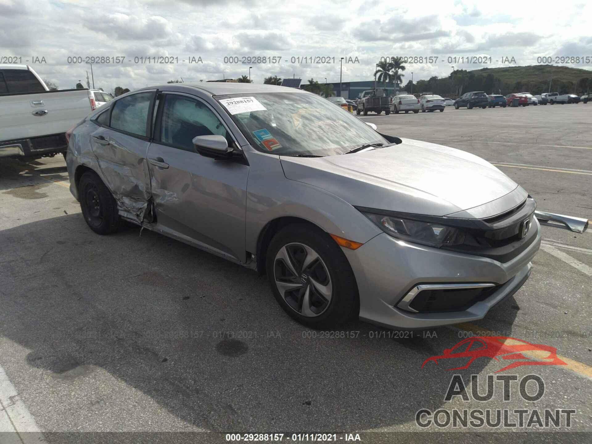 HONDA CIVIC SEDAN 2019 - 19XFC2F68KE023481