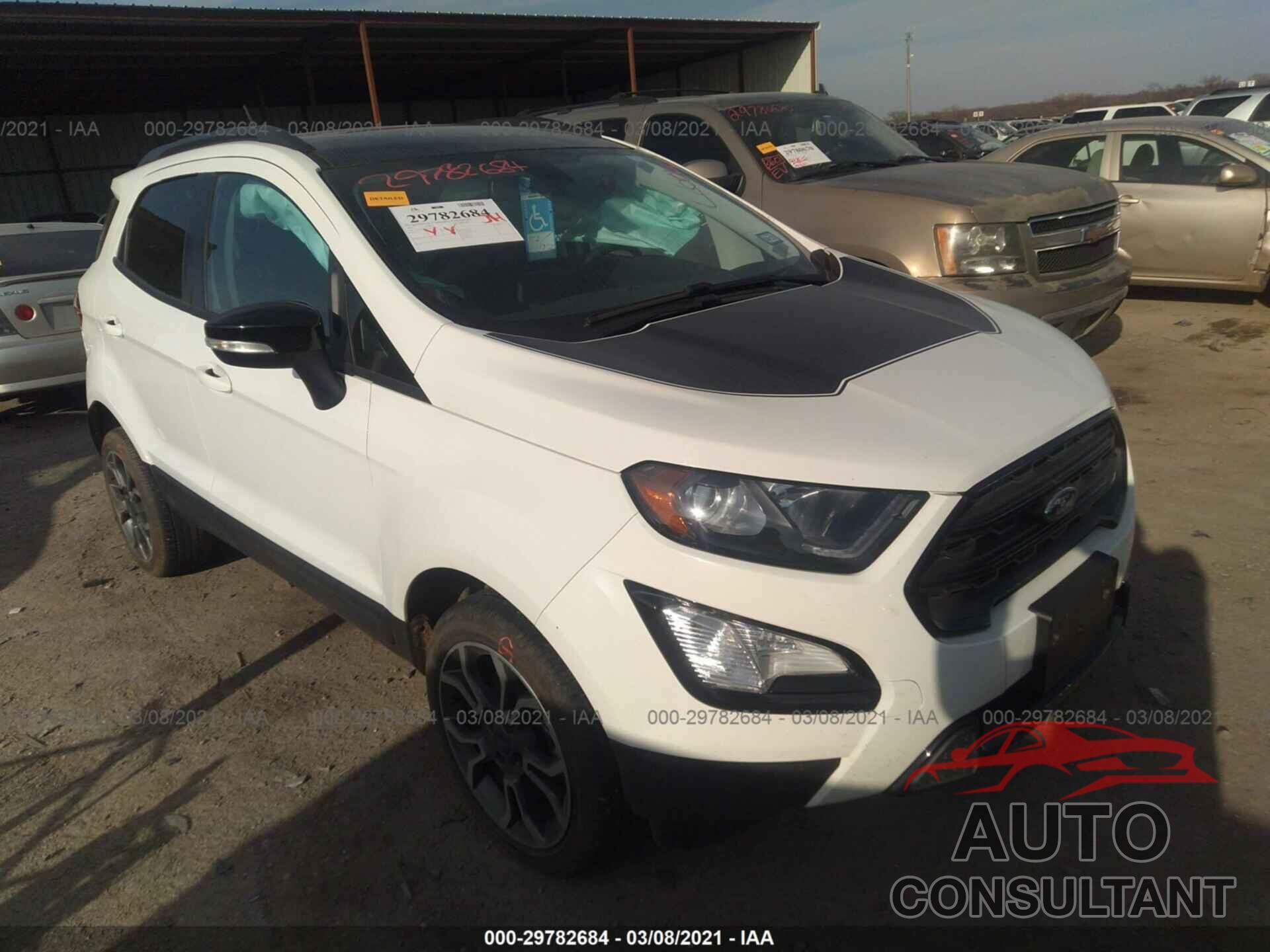 FORD ECOSPORT 2019 - MAJ6S3JL2KC254895