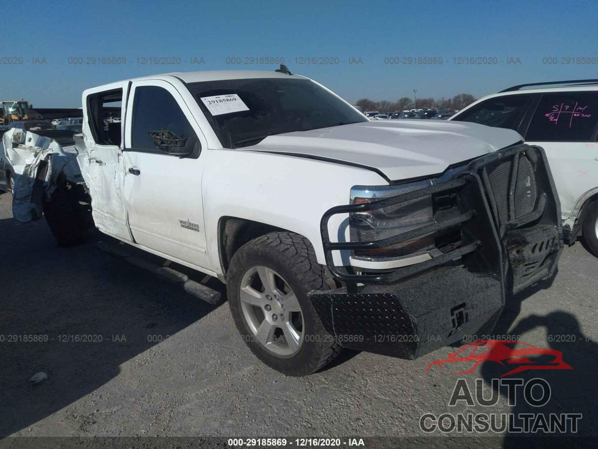 CHEVROLET SILVERADO 1500 2017 - 3GCUKREC9HG336546