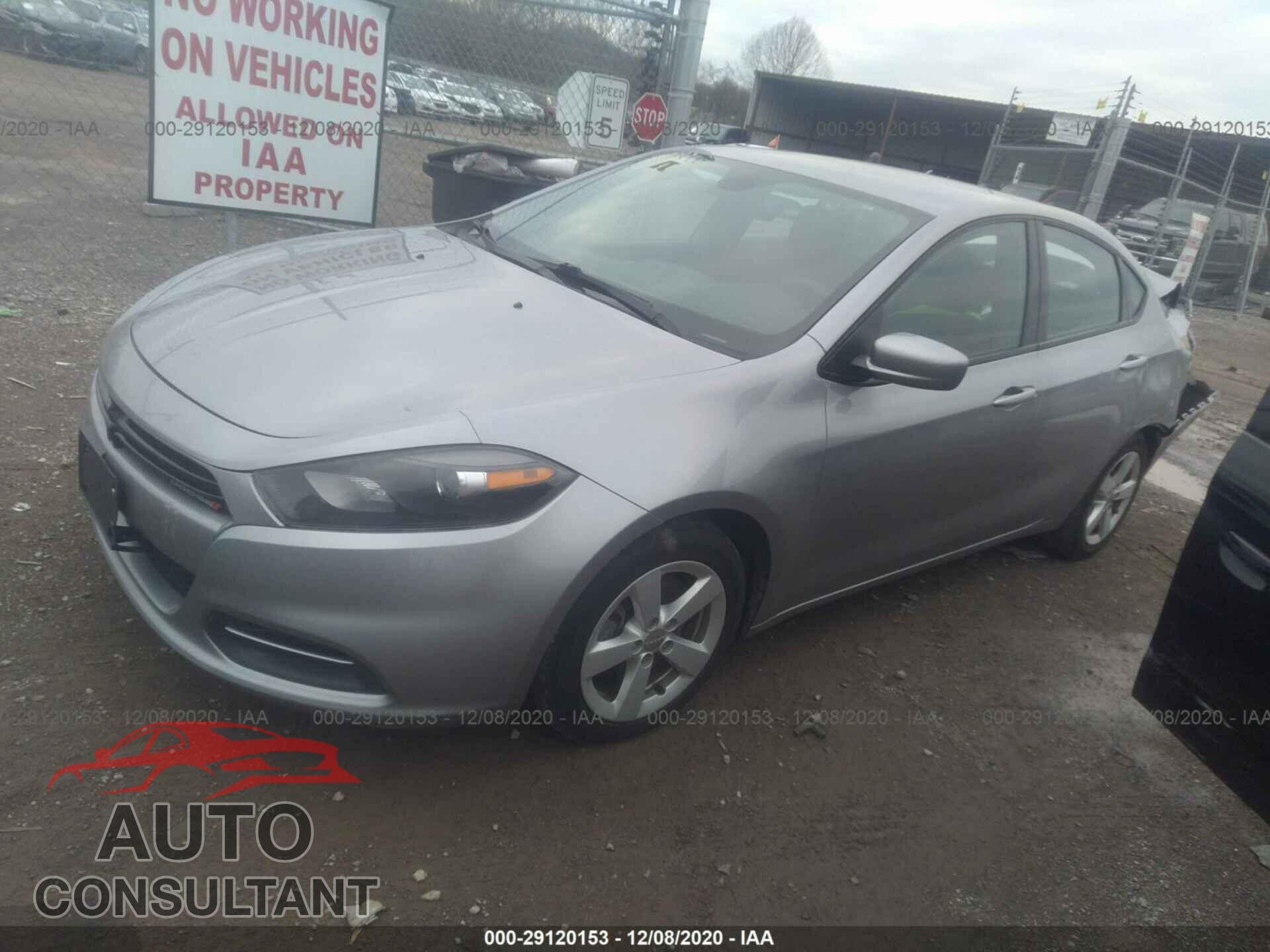 DODGE DART 2016 - 1C3CDFBB7GD689870