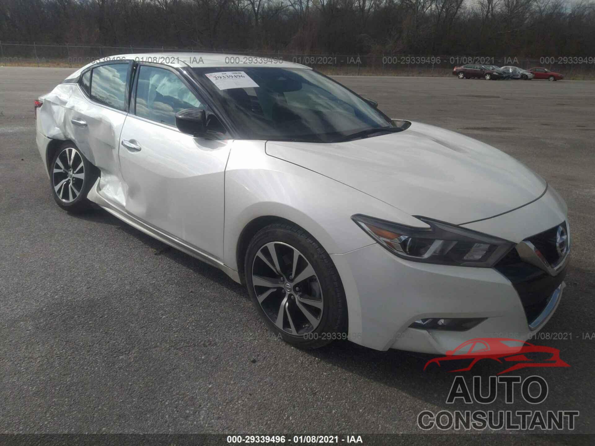 NISSAN MAXIMA 2018 - 1N4AA6AP4JC402626