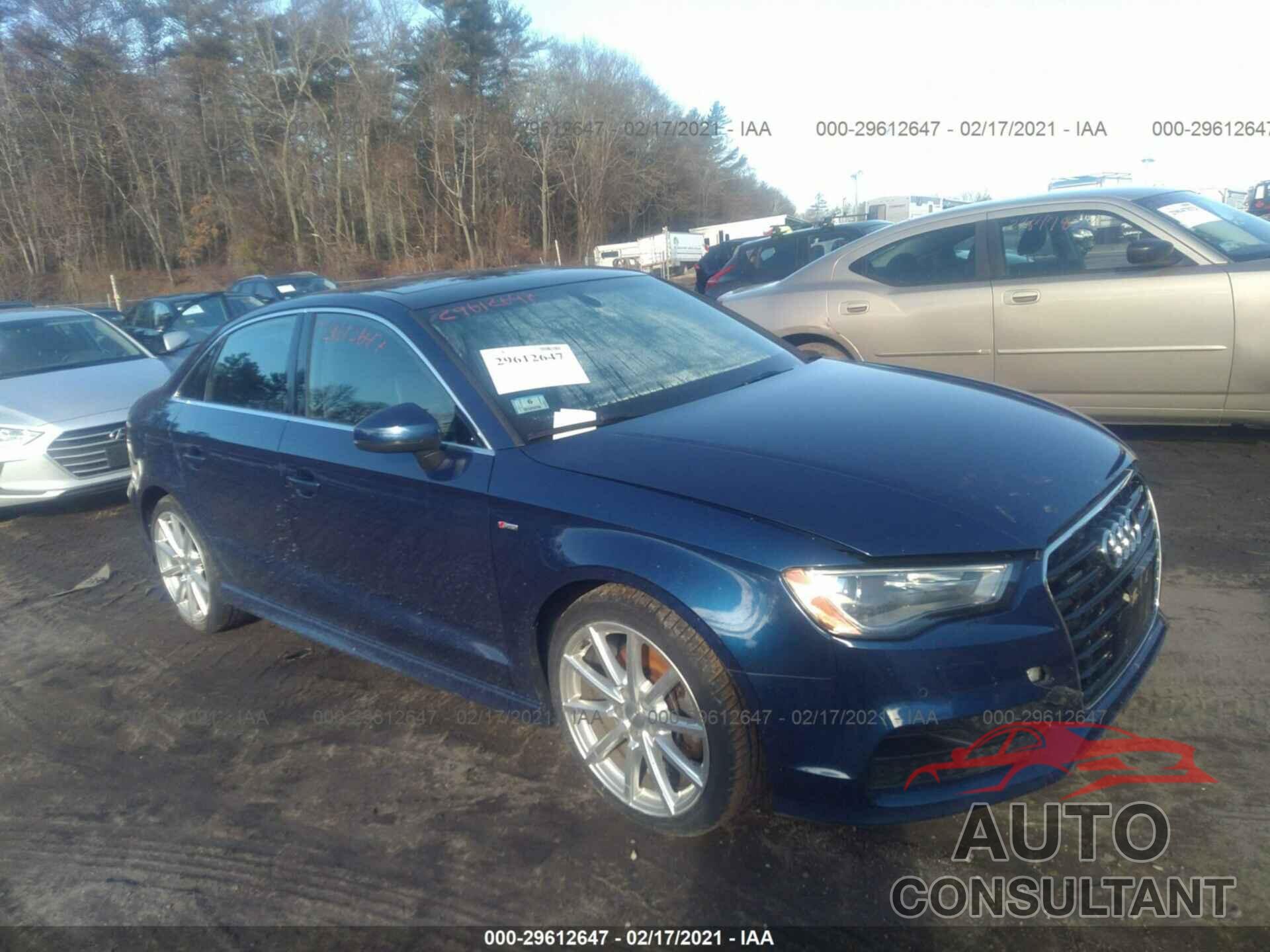 AUDI A3 2016 - WAUJ8GFF0G1048956