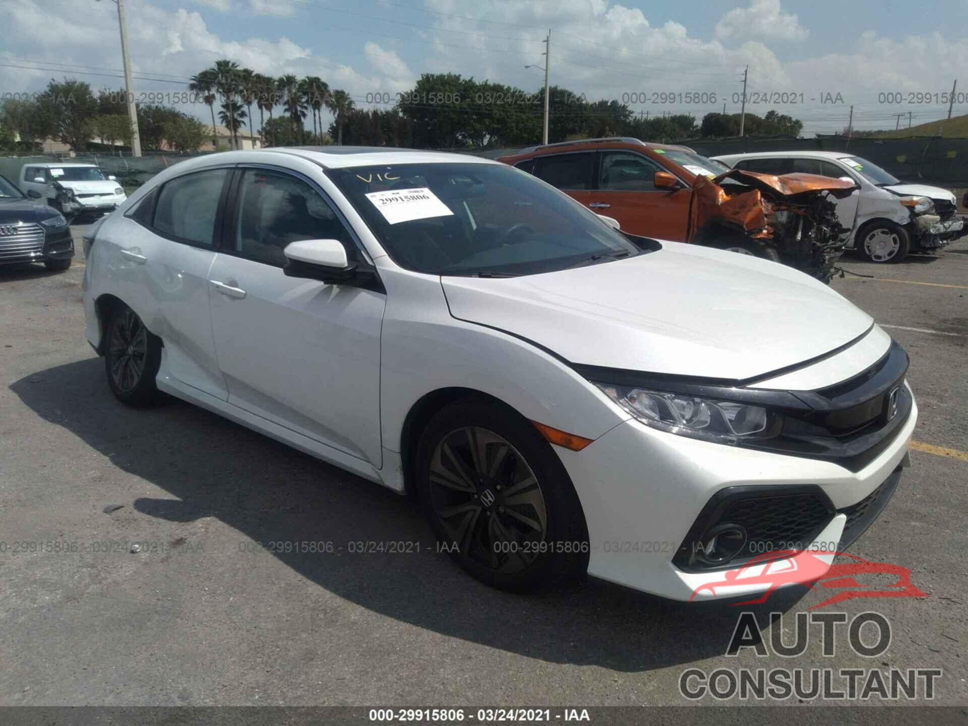 HONDA CIVIC HATCHBACK 2018 - SHHFK7H58JU222011