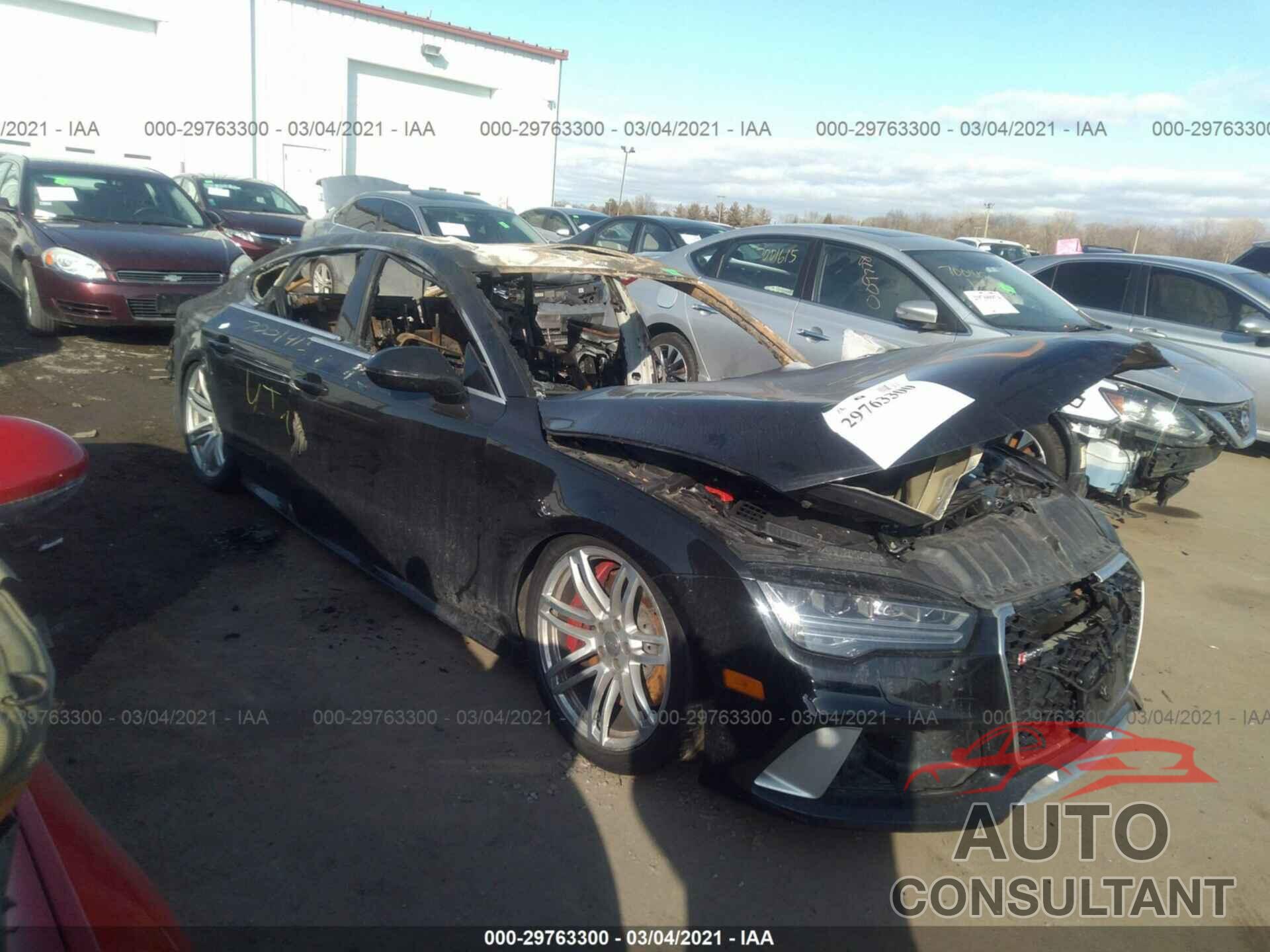 AUDI RS 7 2017 - WUAWAAFC5HN902160
