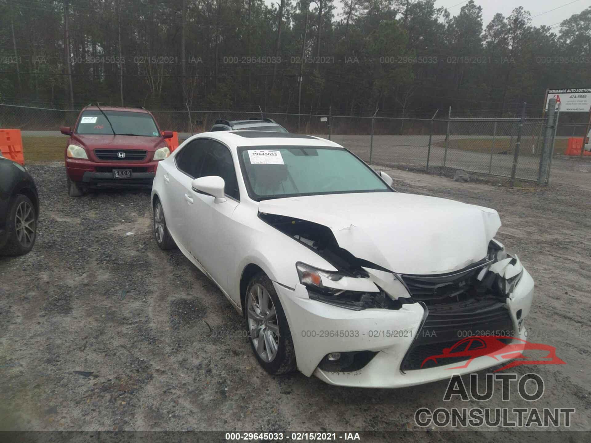 LEXUS IS 200T 2016 - JTHBA1D22G5007700