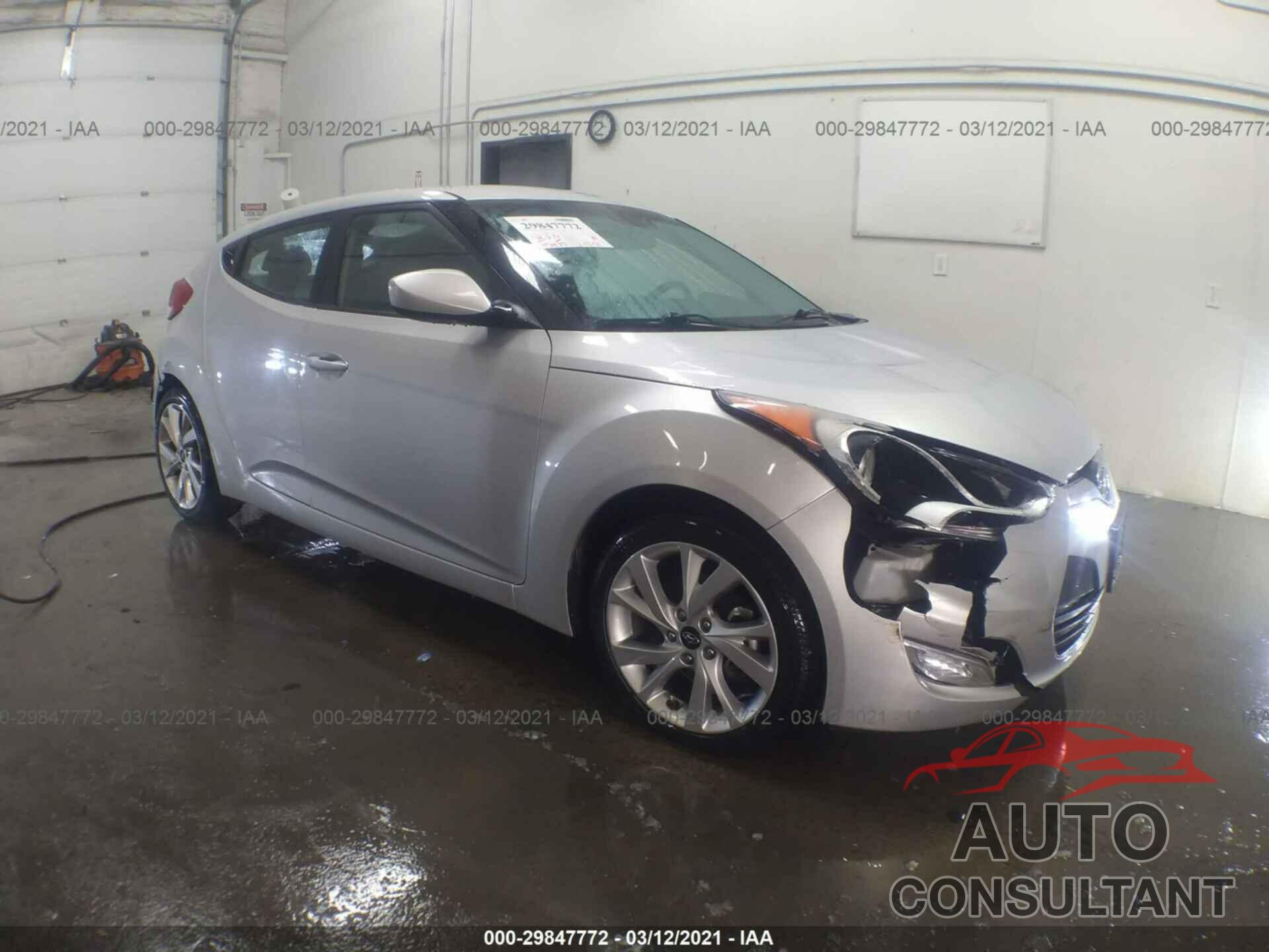 HYUNDAI VELOSTER 2017 - KMHTC6AD9HU306090