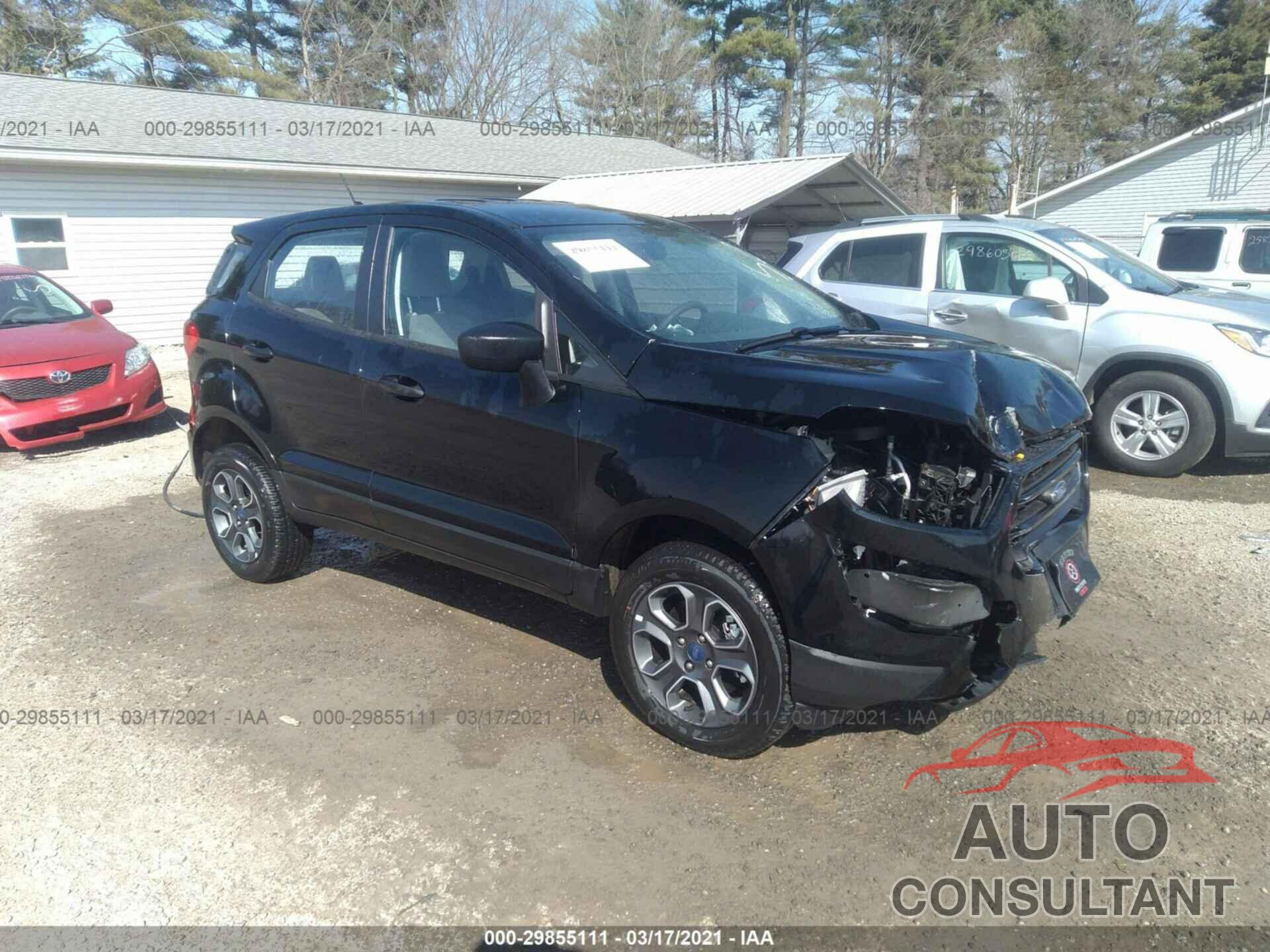 FORD ECOSPORT 2020 - MAJ6S3FL9LC394453