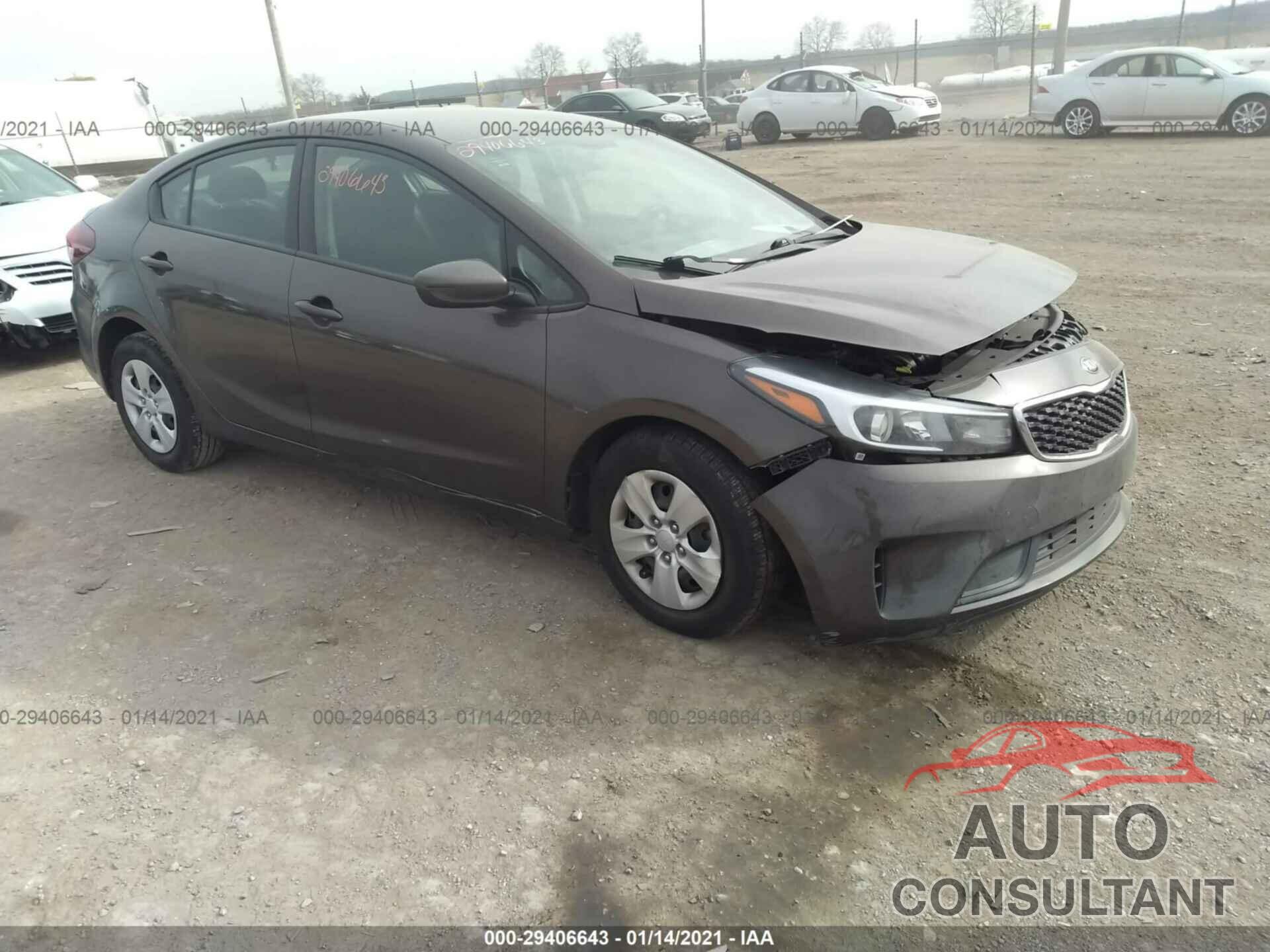 KIA FORTE 2017 - 3KPFK4A75HE060463