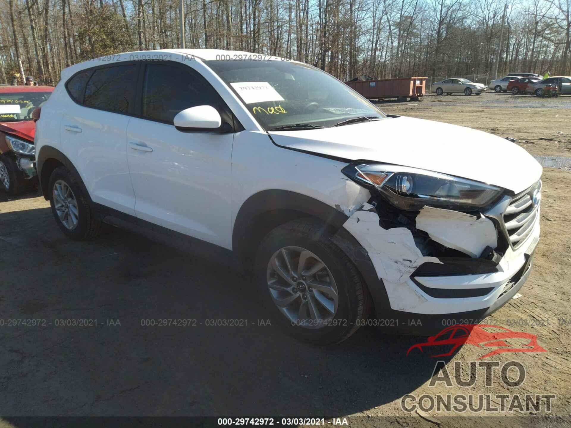 HYUNDAI TUCSON 2018 - KM8J23A47JU812323