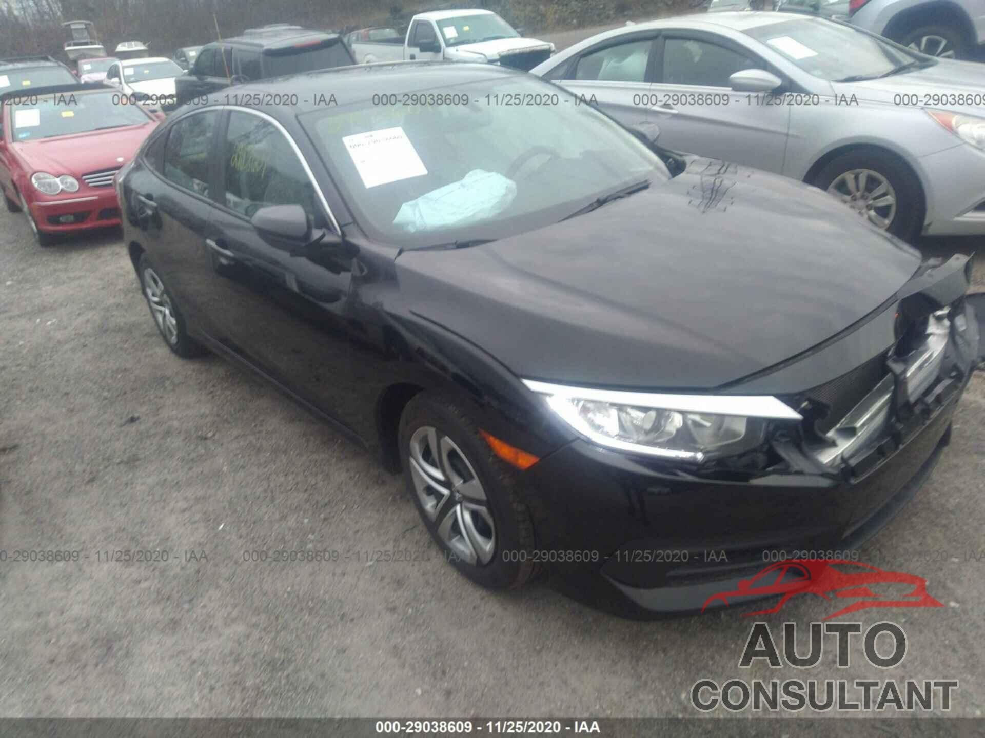 HONDA CIVIC SEDAN 2016 - 19XFC2F52GE228518