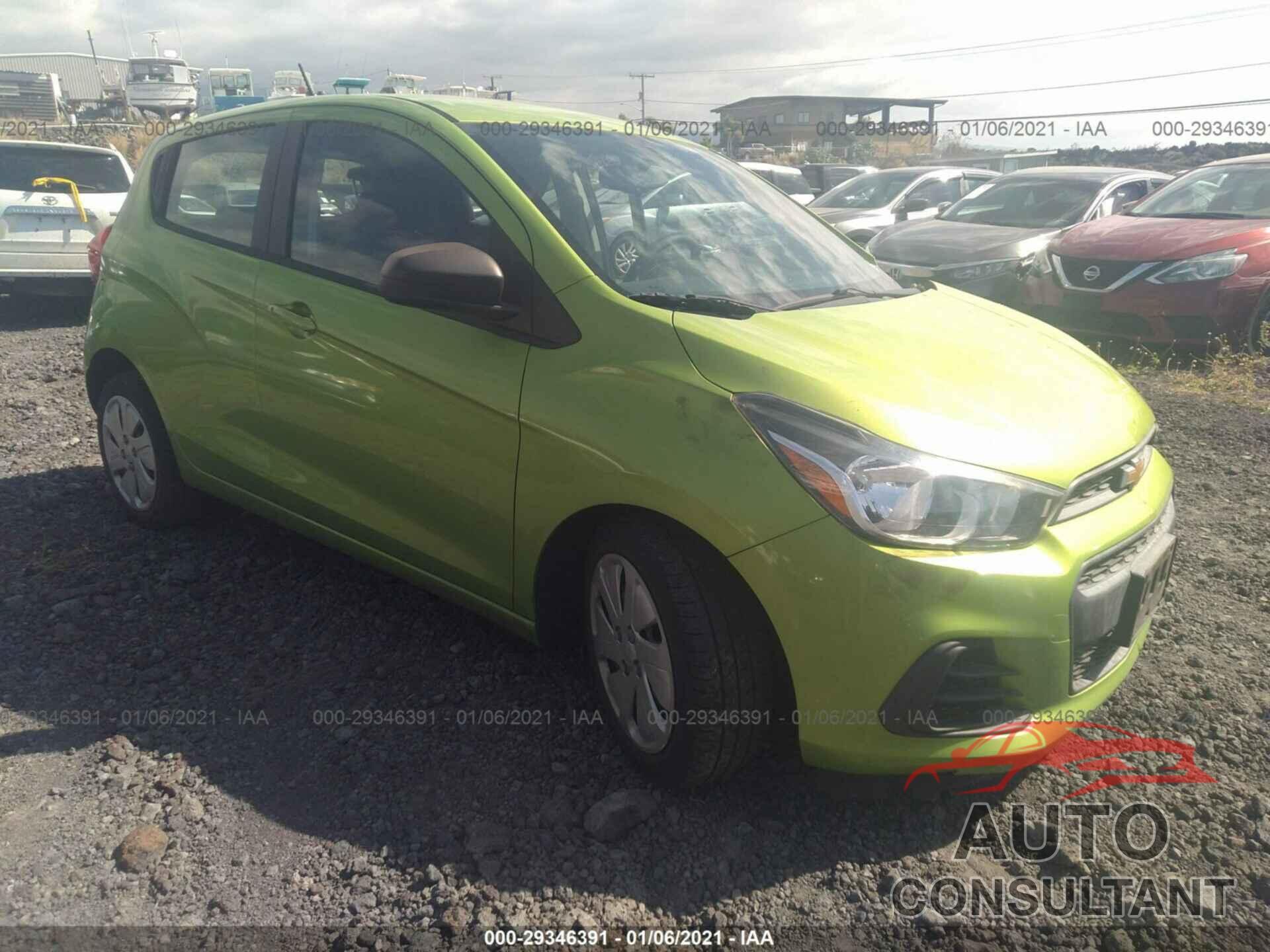 CHEVROLET SPARK 2016 - KL8CB6SA2GC562113