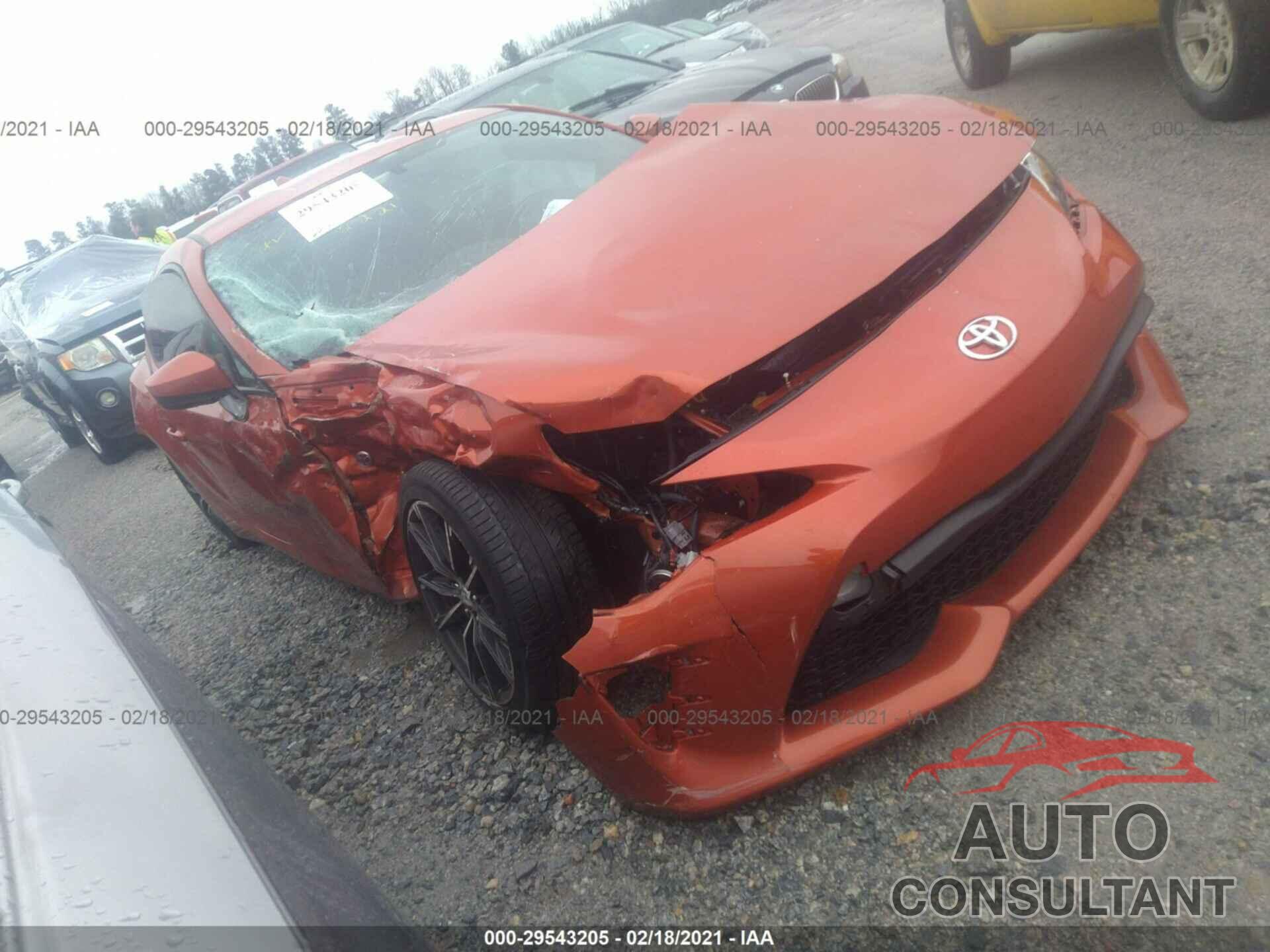 TOYOTA 86 2017 - JF1ZNAA18H8703256