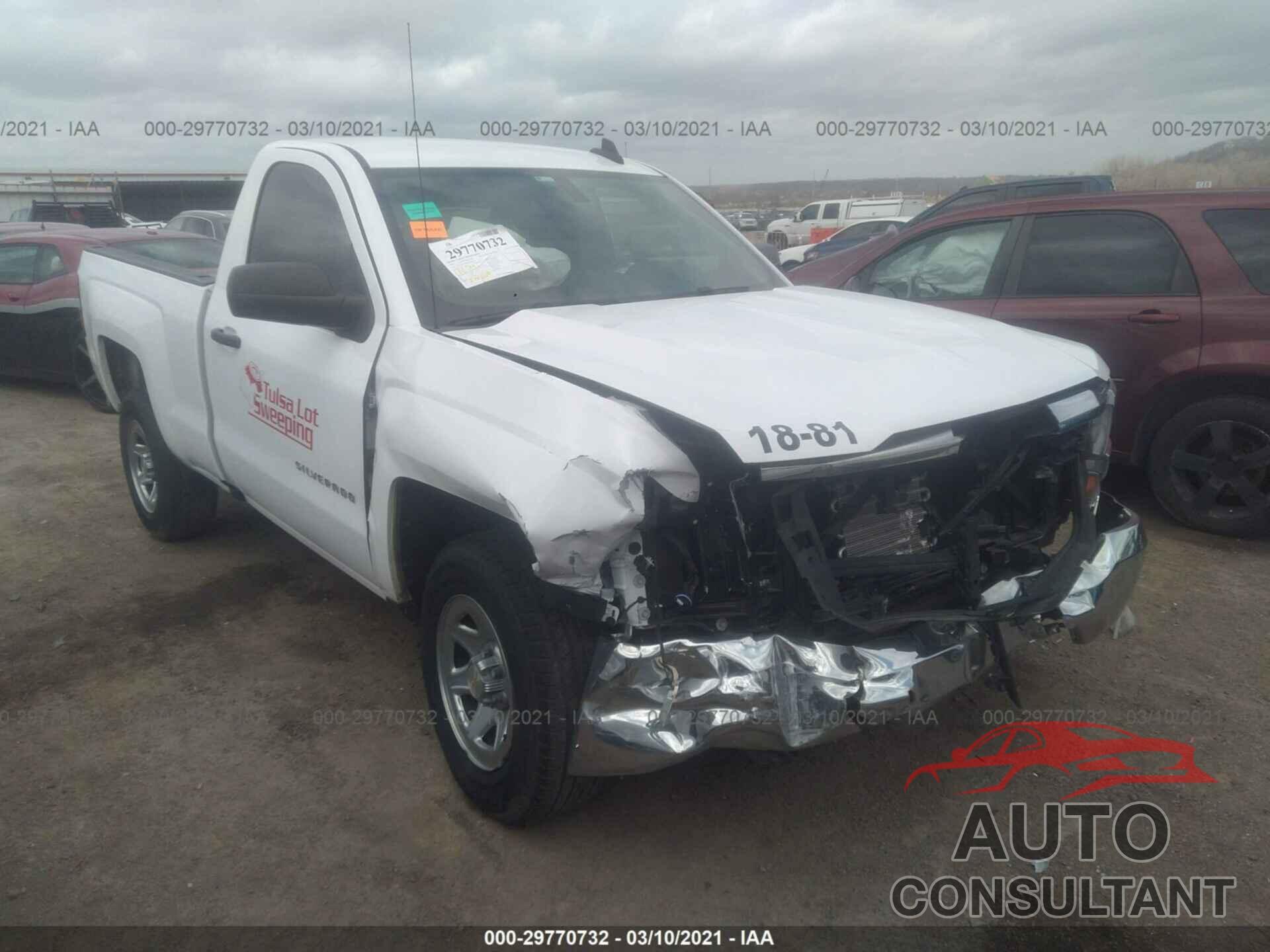 CHEVROLET SILVERADO 1500 2017 - 1GCNCNEH2HZ254406
