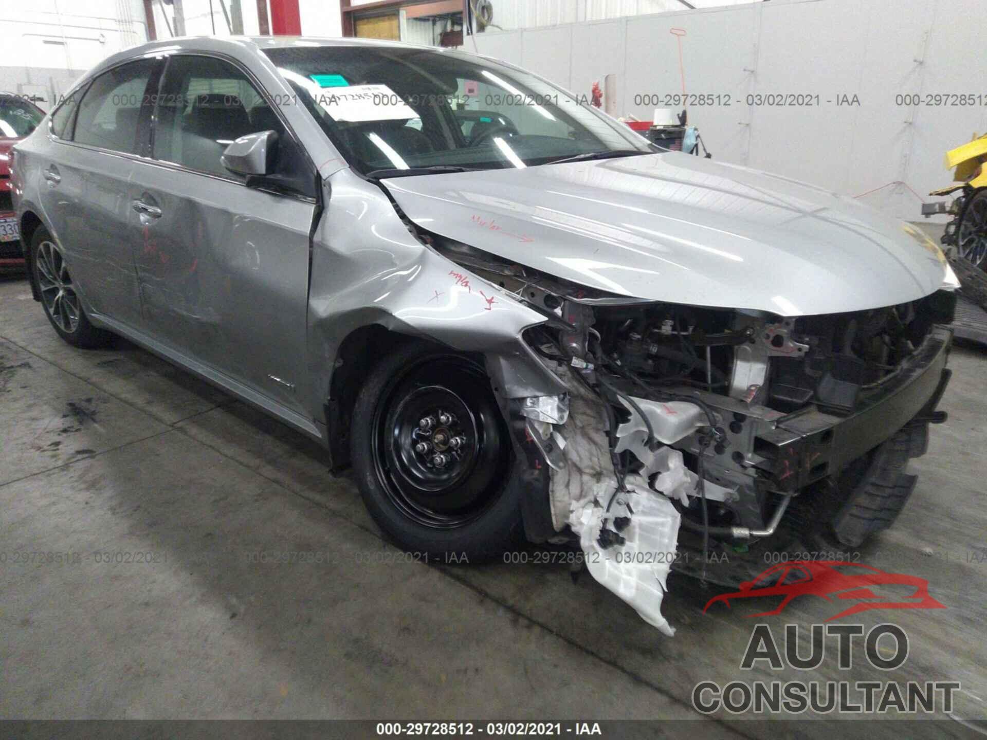 TOYOTA AVALON HYBRID 2016 - 4T1BD1EB5GU048766