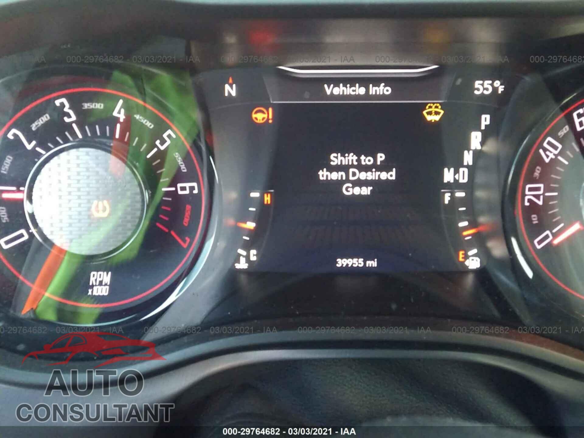 DODGE CHALLENGER 2019 - 2C3CDZAG6KH525567