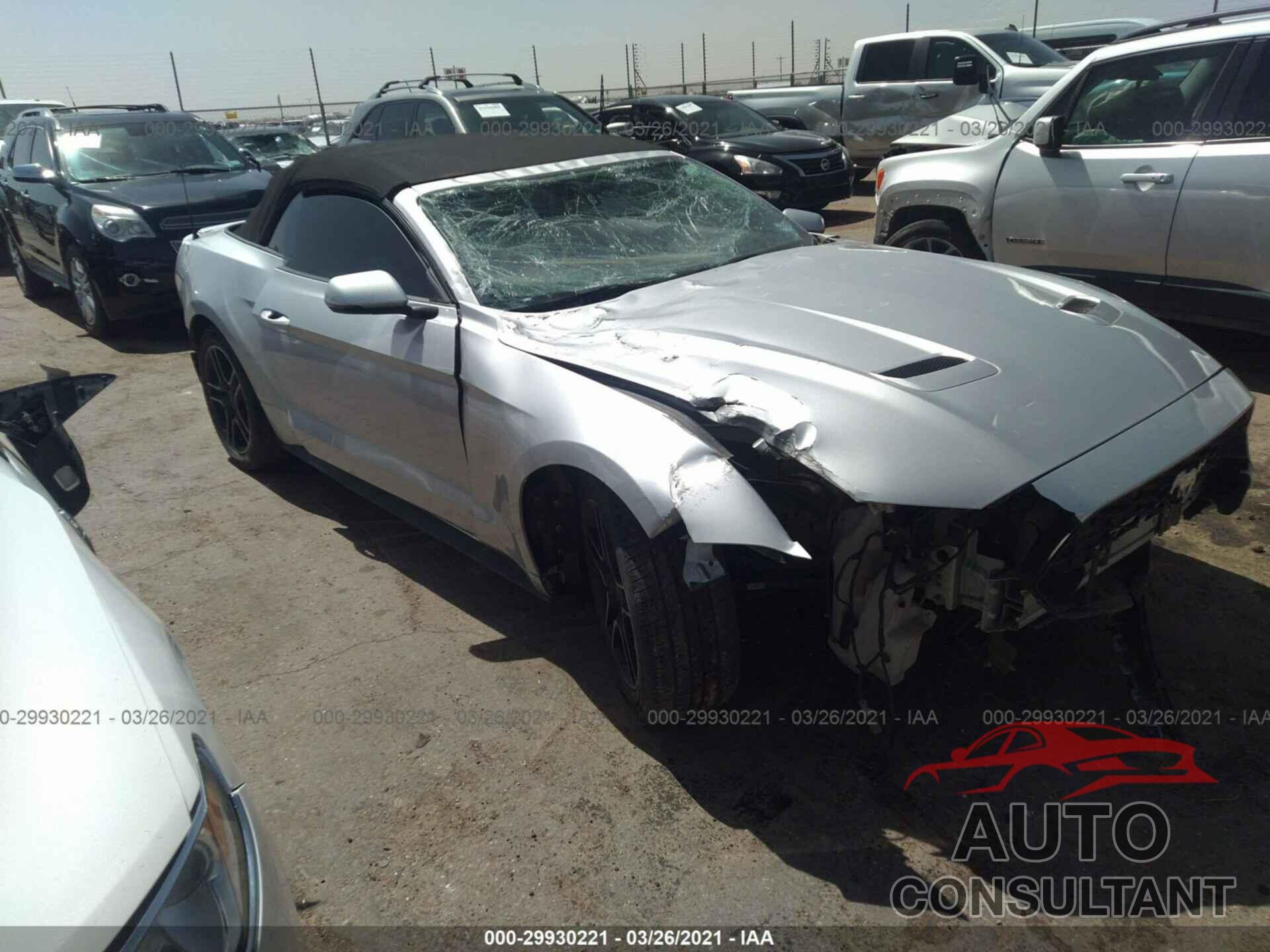 FORD MUSTANG 2018 - 1FATP8UH9J5138931