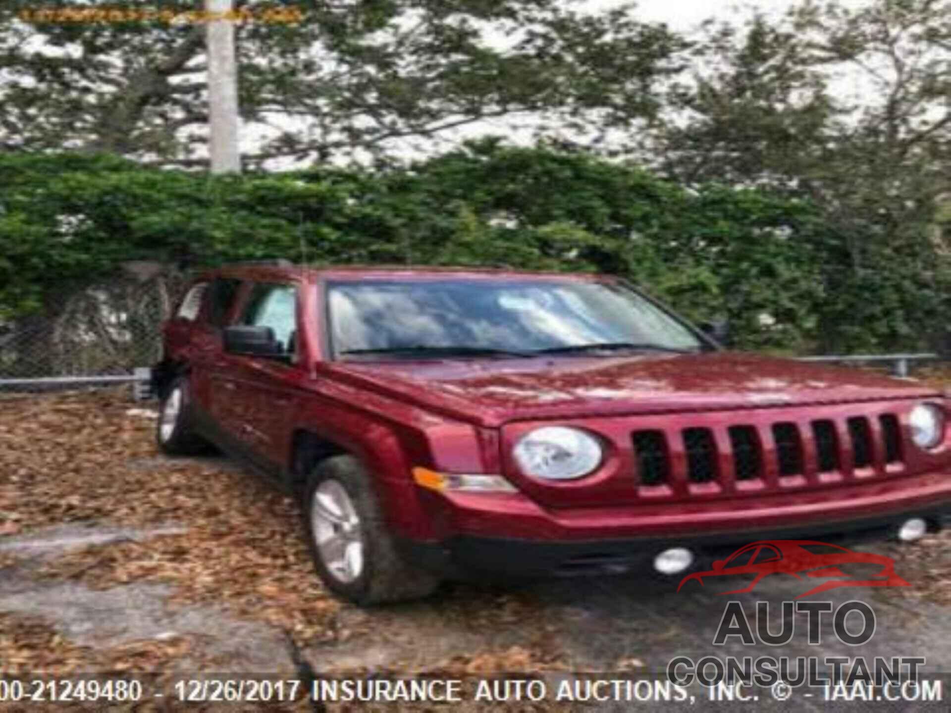 Jeep Patriot 2017 - 1C4NJPFB8HD183172