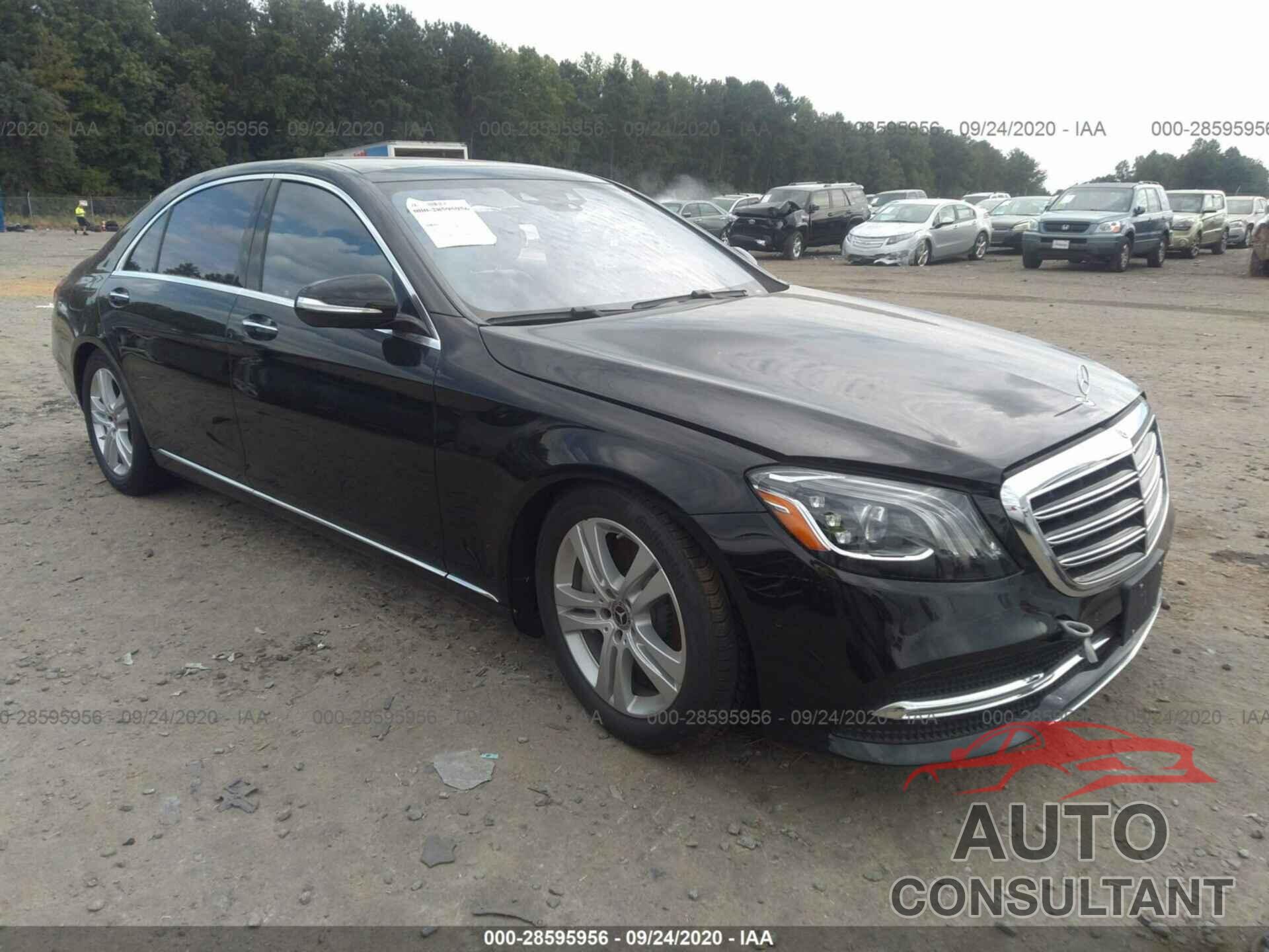MERCEDES-BENZ S-CLASS 2019 - WDDUG6EB3KA426665