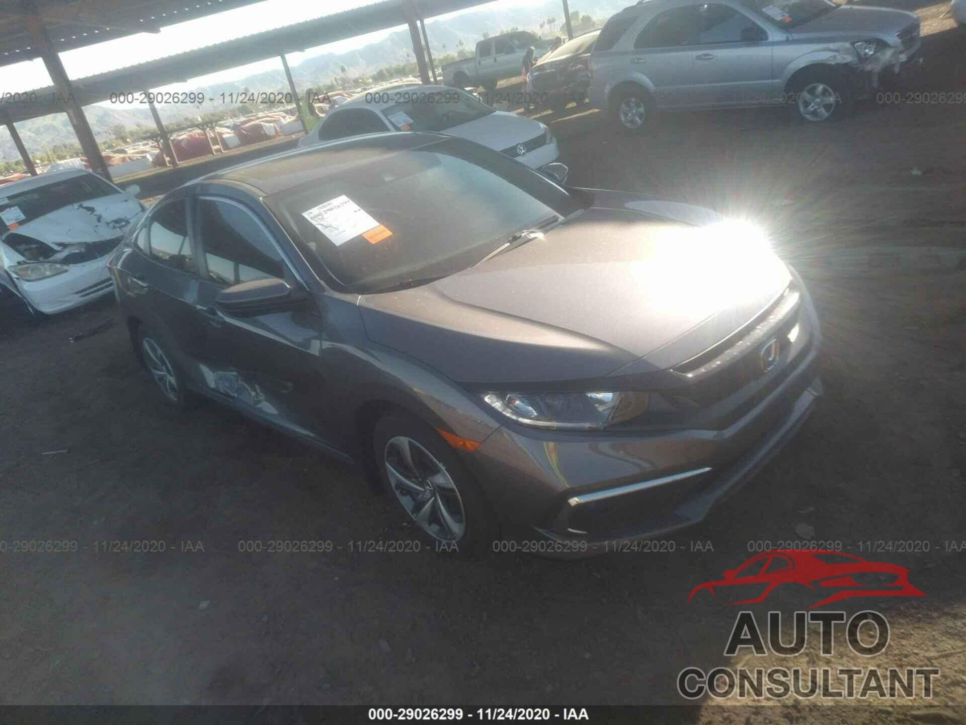 HONDA CIVIC SEDAN 2020 - 19XFC2F61LE020911