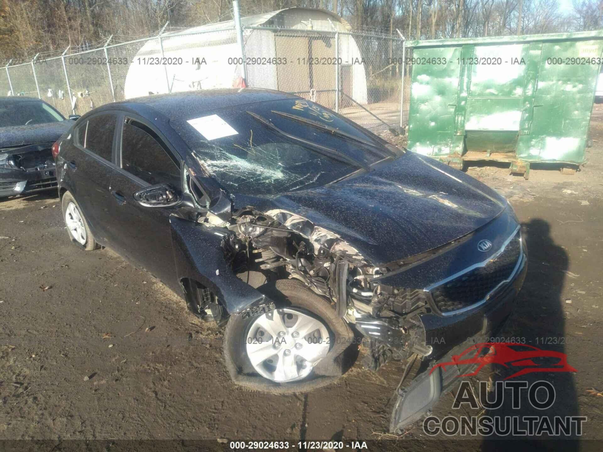 KIA FORTE 2017 - 3KPFK4A75HE045364