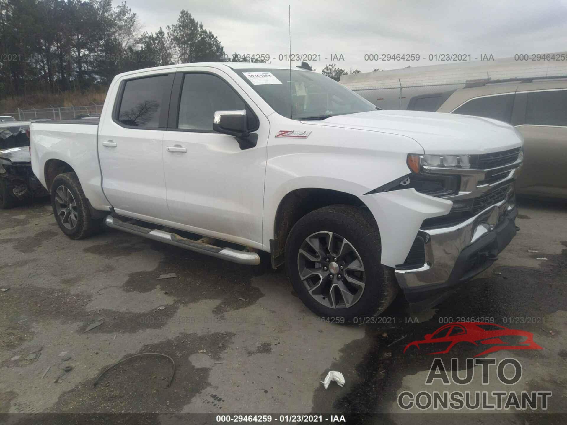 CHEVROLET SILVERADO 1500 2021 - 3GCUYDED4MG101315