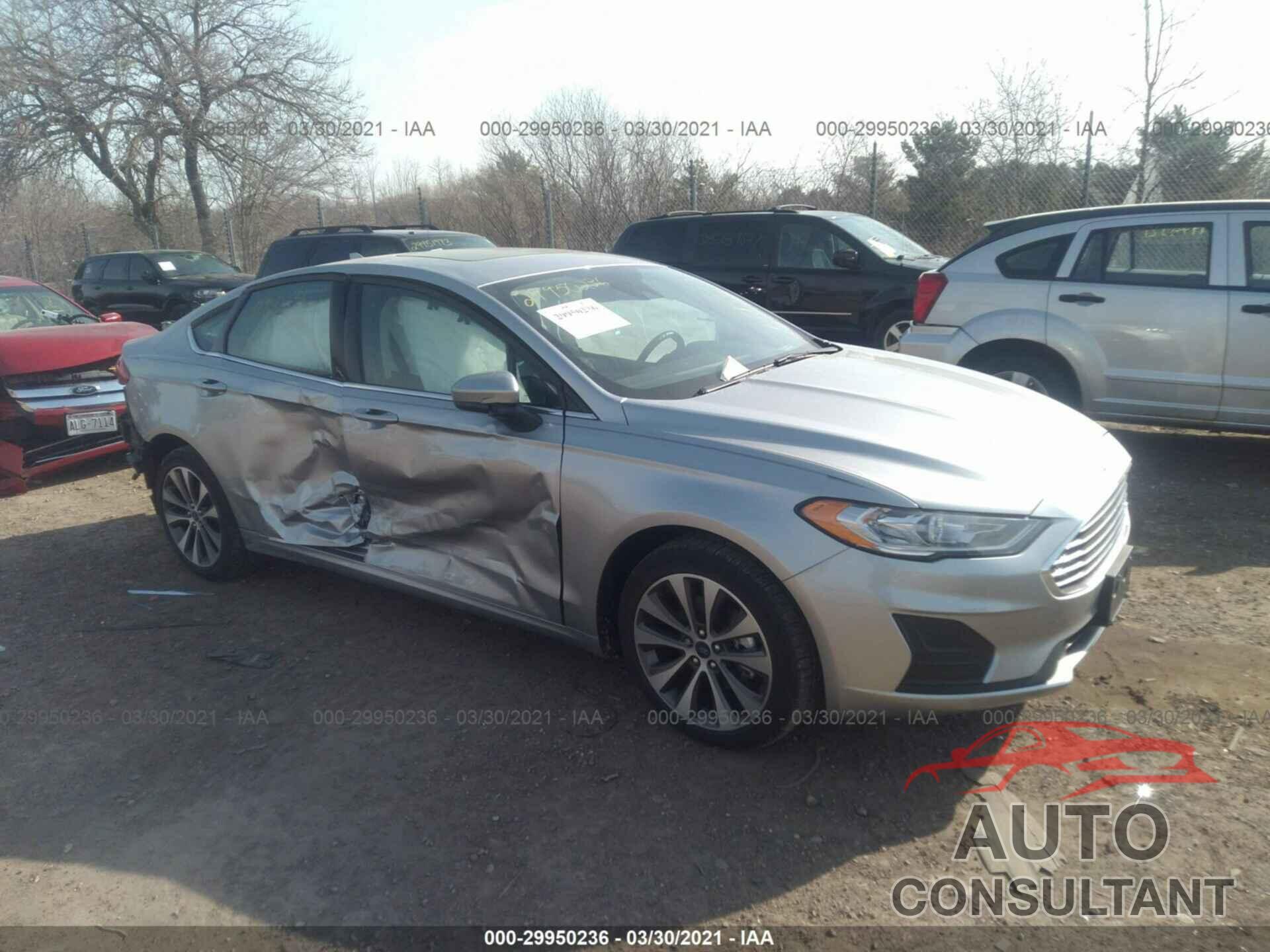 FORD FUSION 2020 - 3FA6P0T96LR245055
