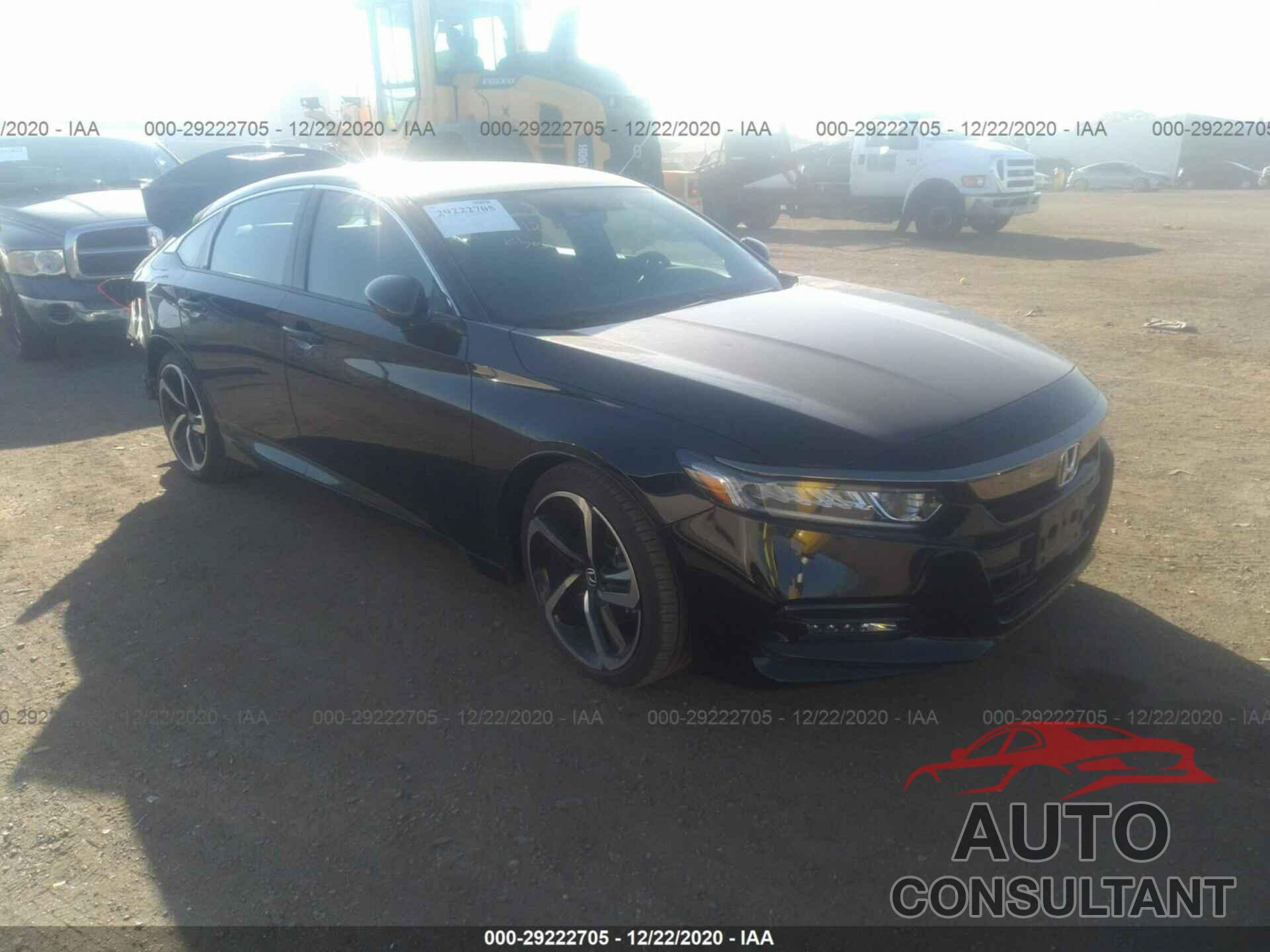 HONDA ACCORD SEDAN 2019 - 1HGCV1F37KA149946