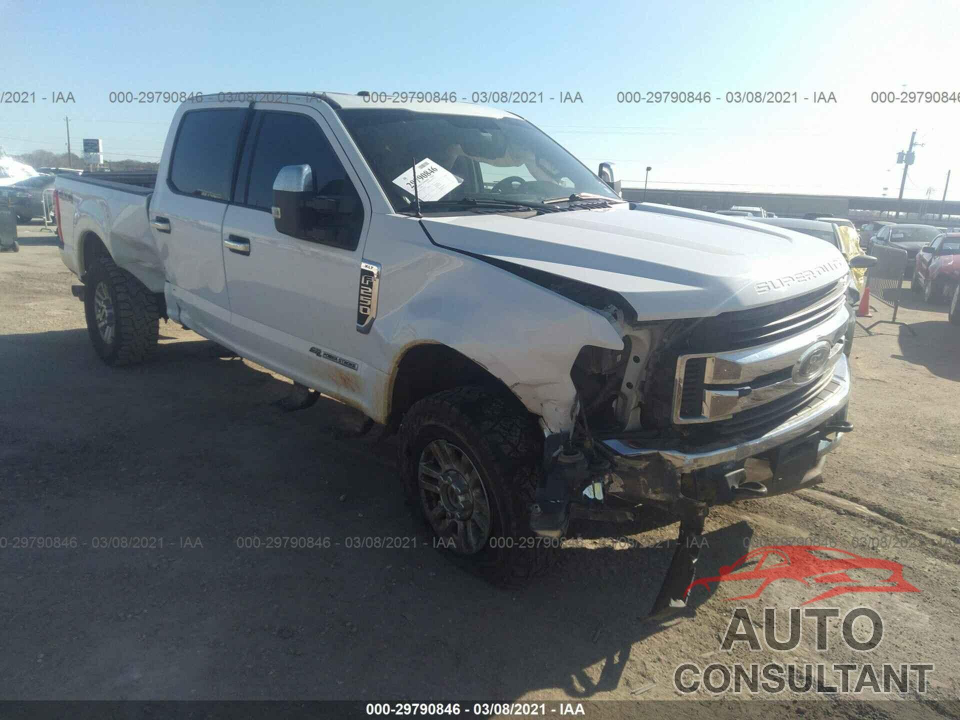 FORD SUPER DUTY F-250 SRW 2019 - 1FT7W2BT2KEF15474