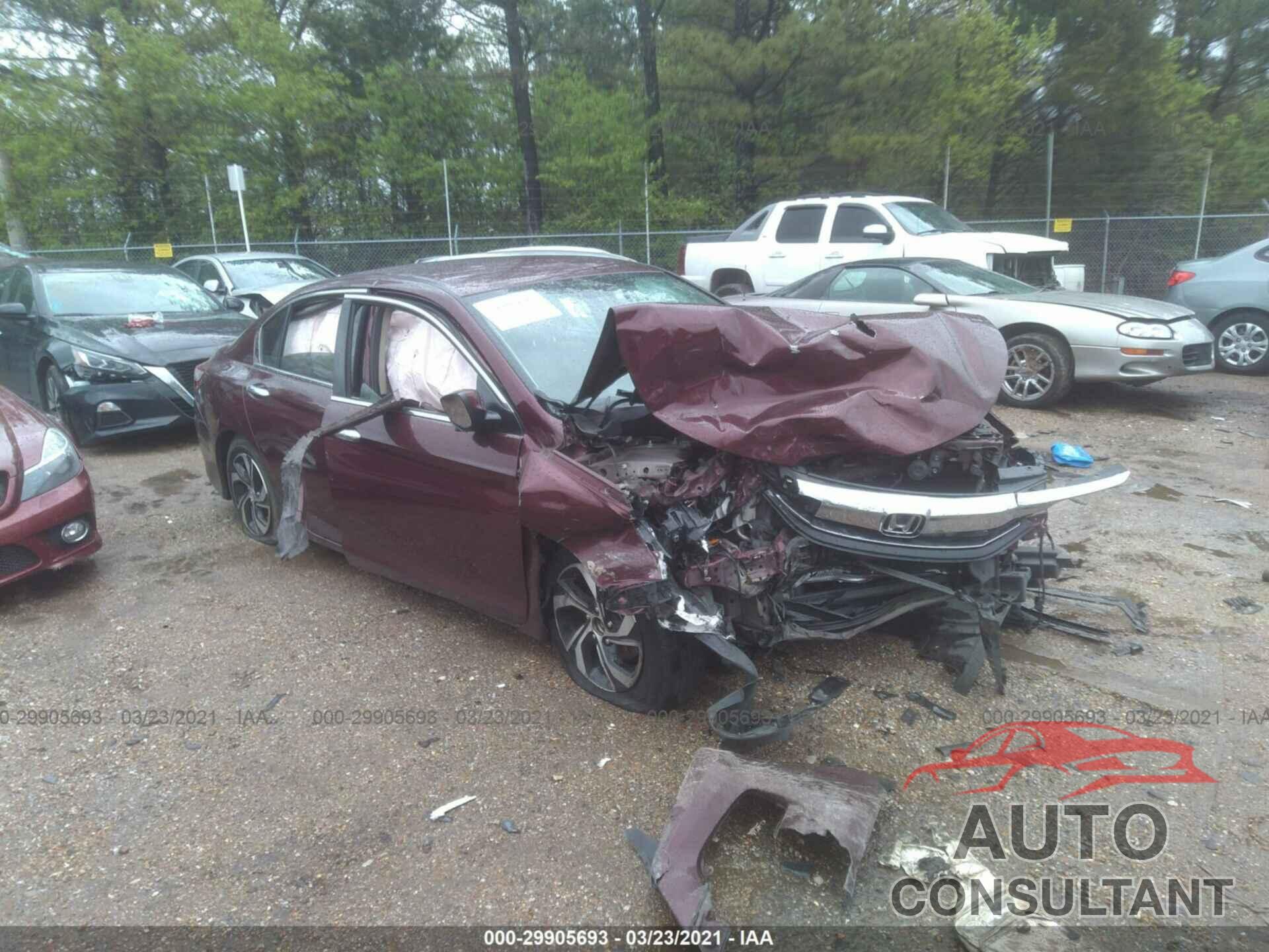 HONDA ACCORD SEDAN 2017 - 1HGCR2F39HA164239