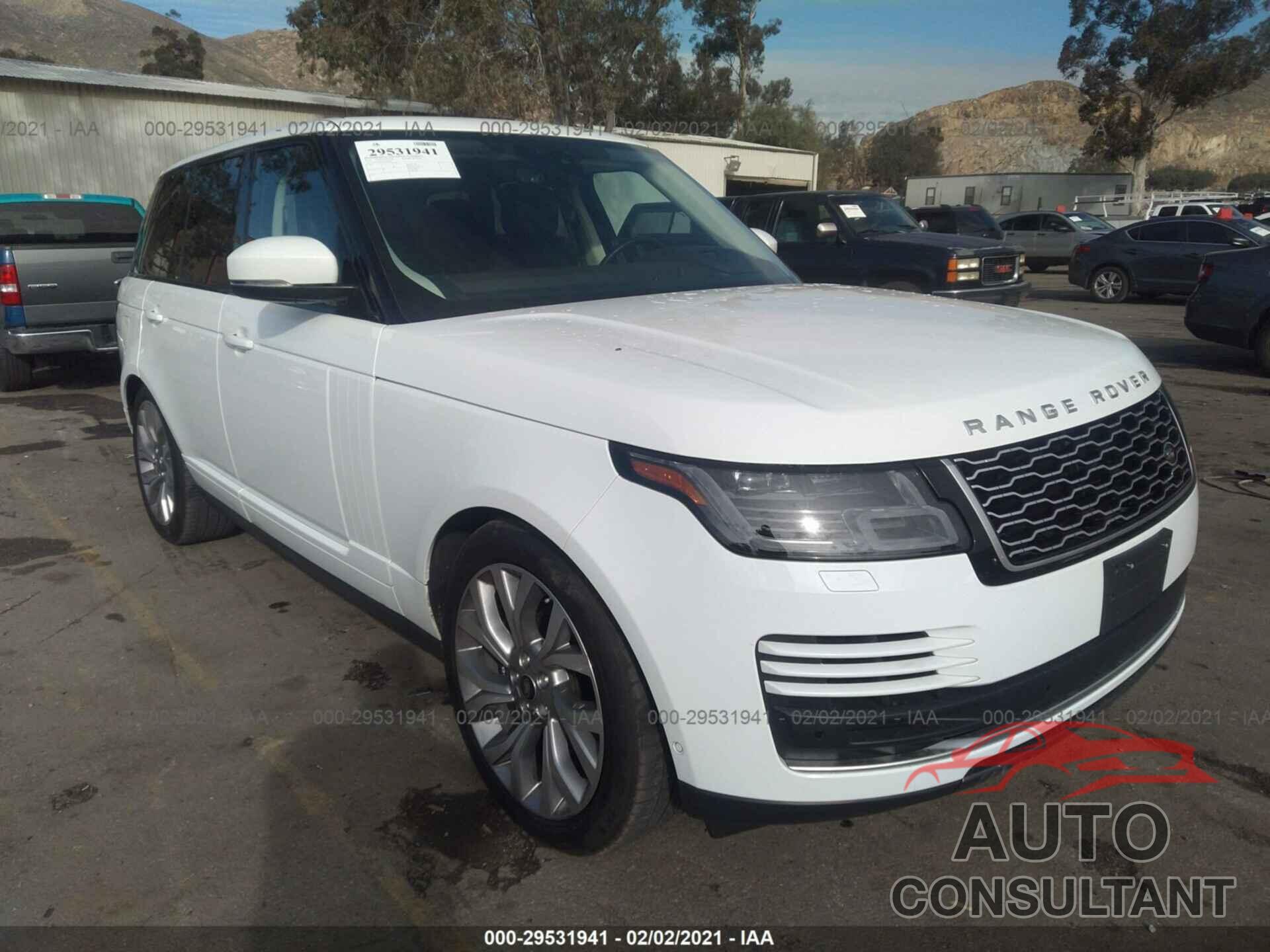 LAND ROVER RANGE ROVER 2019 - SALGS2SV0KA552844