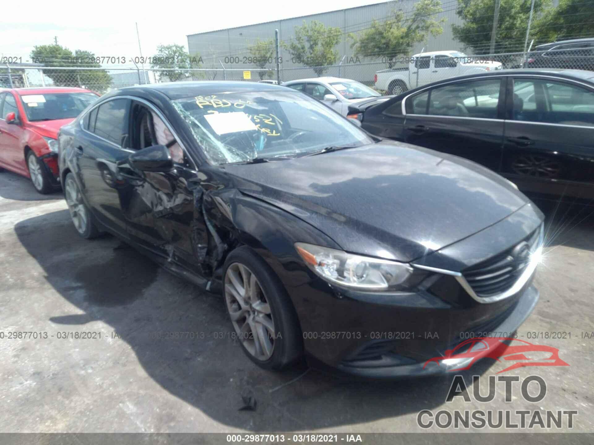 MAZDA MAZDA6 2016 - JM1GJ1V55G1469675