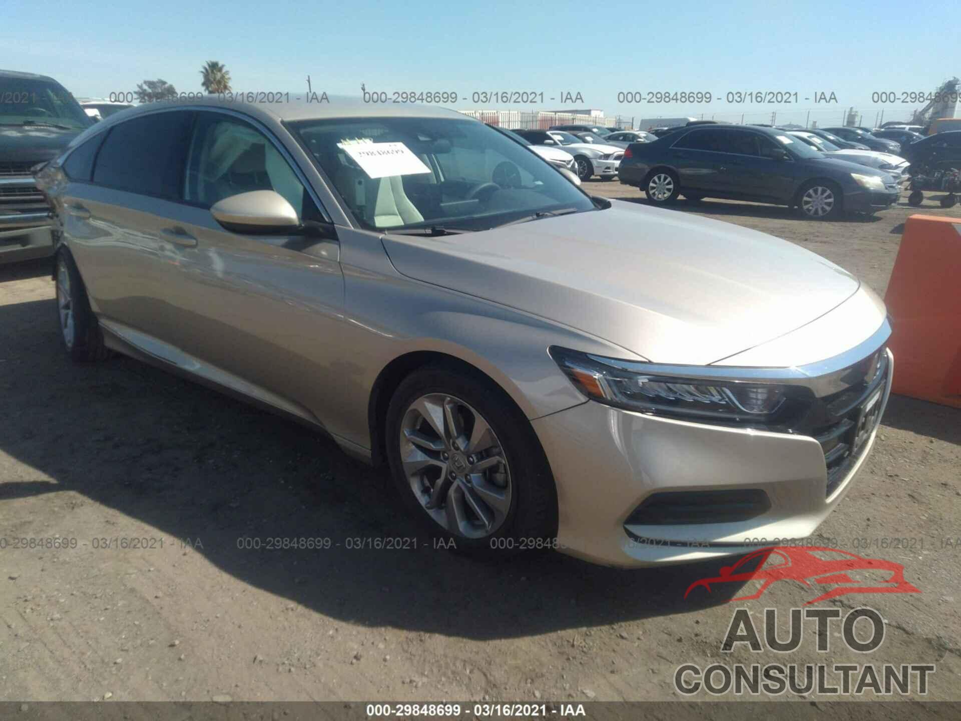 HONDA ACCORD SEDAN 2018 - 1HGCV1F1XJA025019