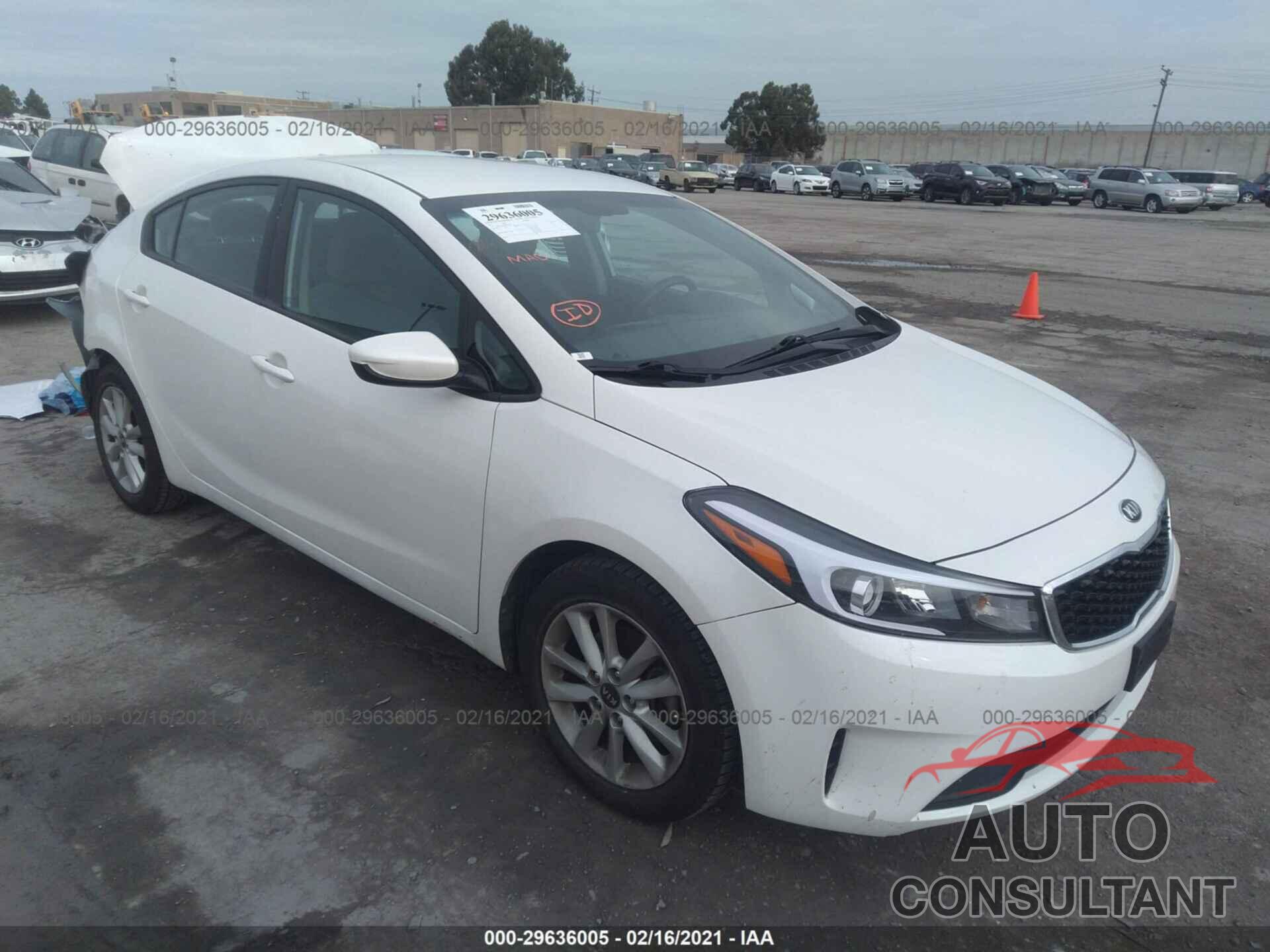 KIA FORTE 2017 - 3KPFL4A74HE012191
