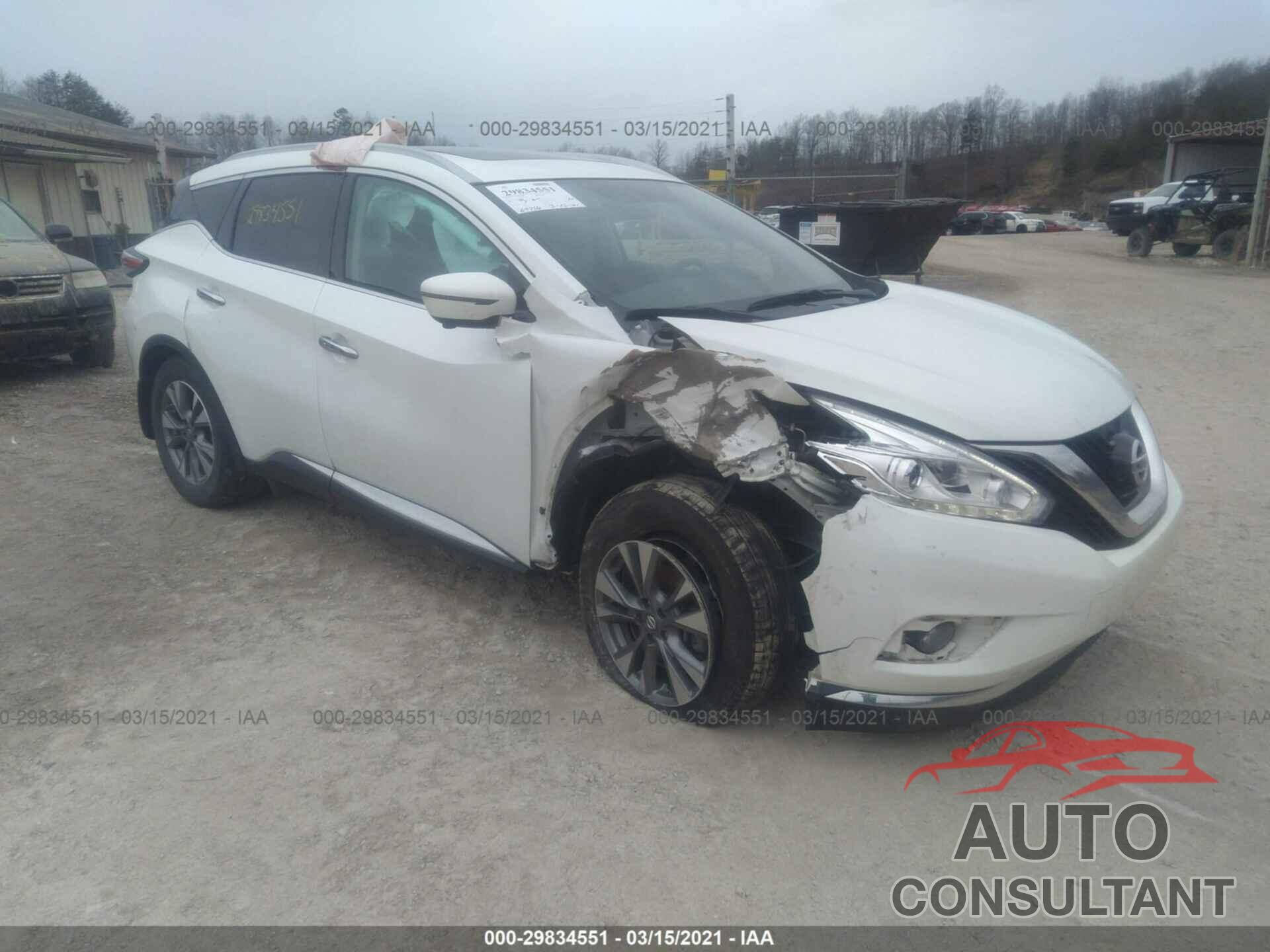 NISSAN MURANO 2017 - 5N1AZ2MH7HN203385