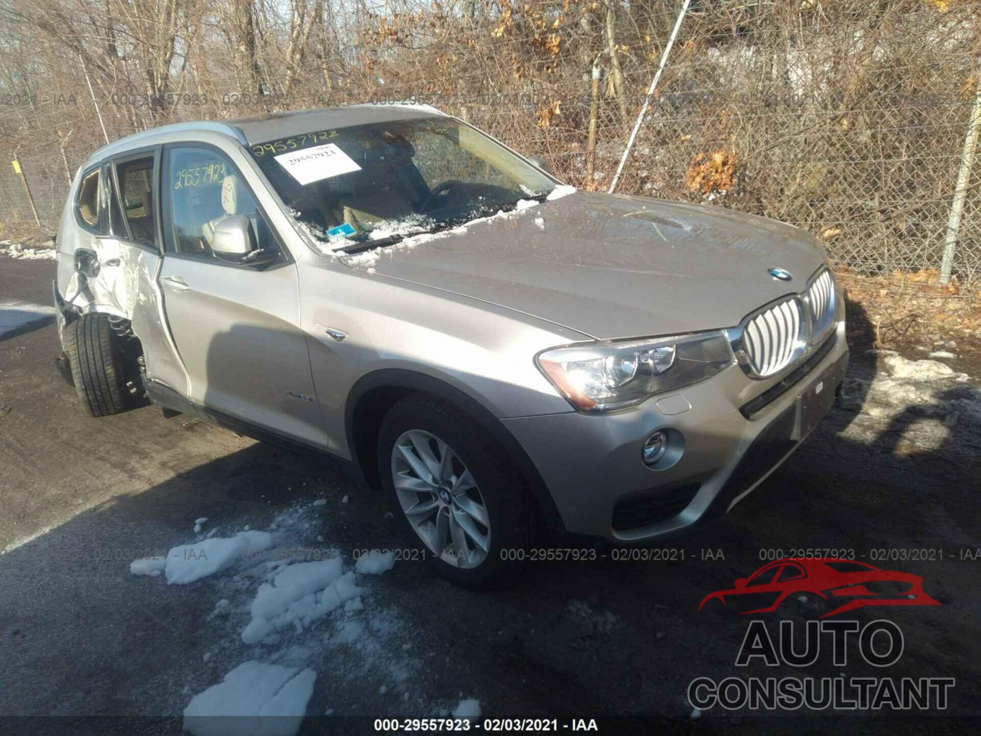 BMW X3 2017 - 5UXWX9C51H0T01470