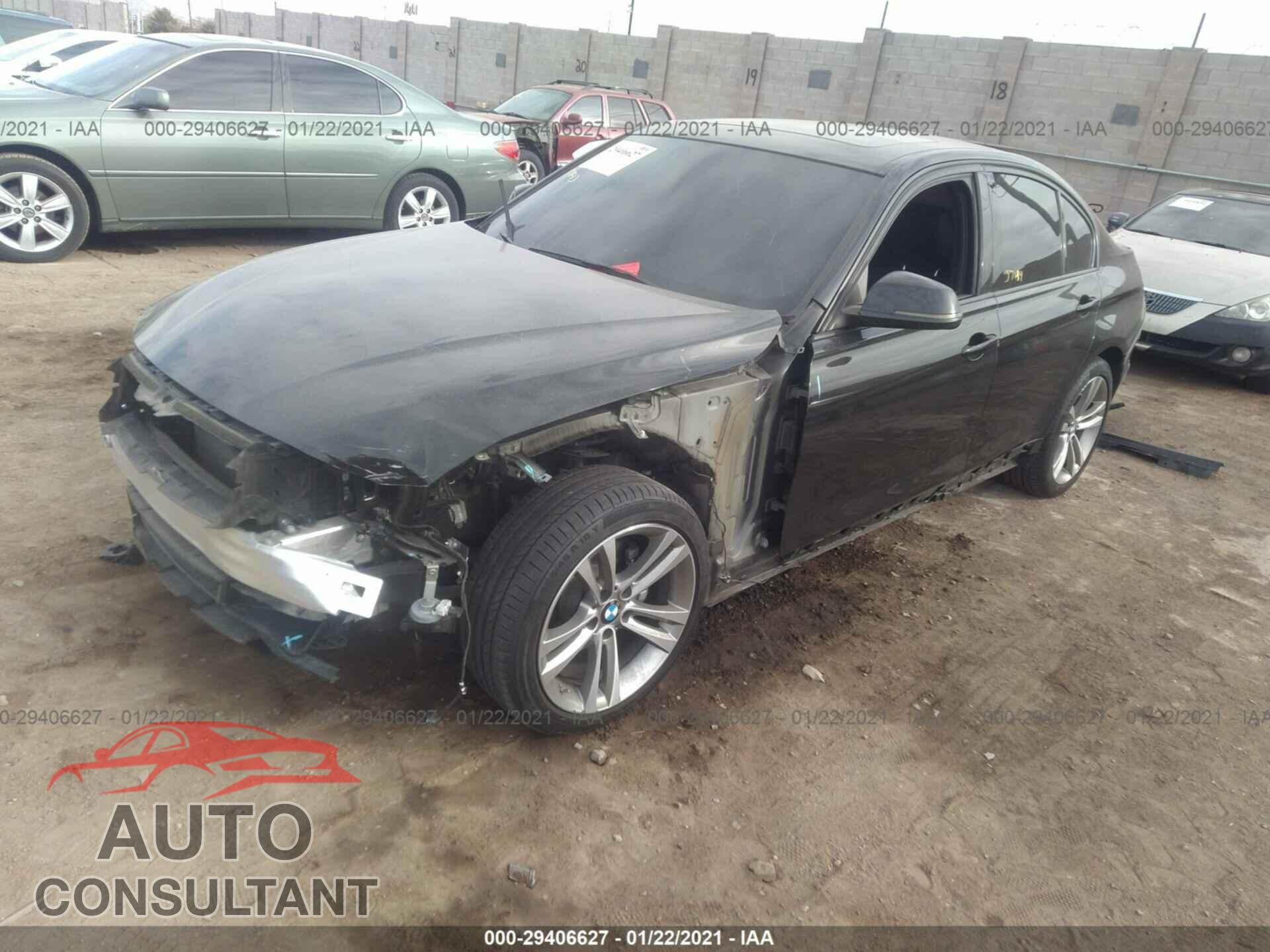 BMW 3 SERIES 2016 - WBA8E9G51GNU29555